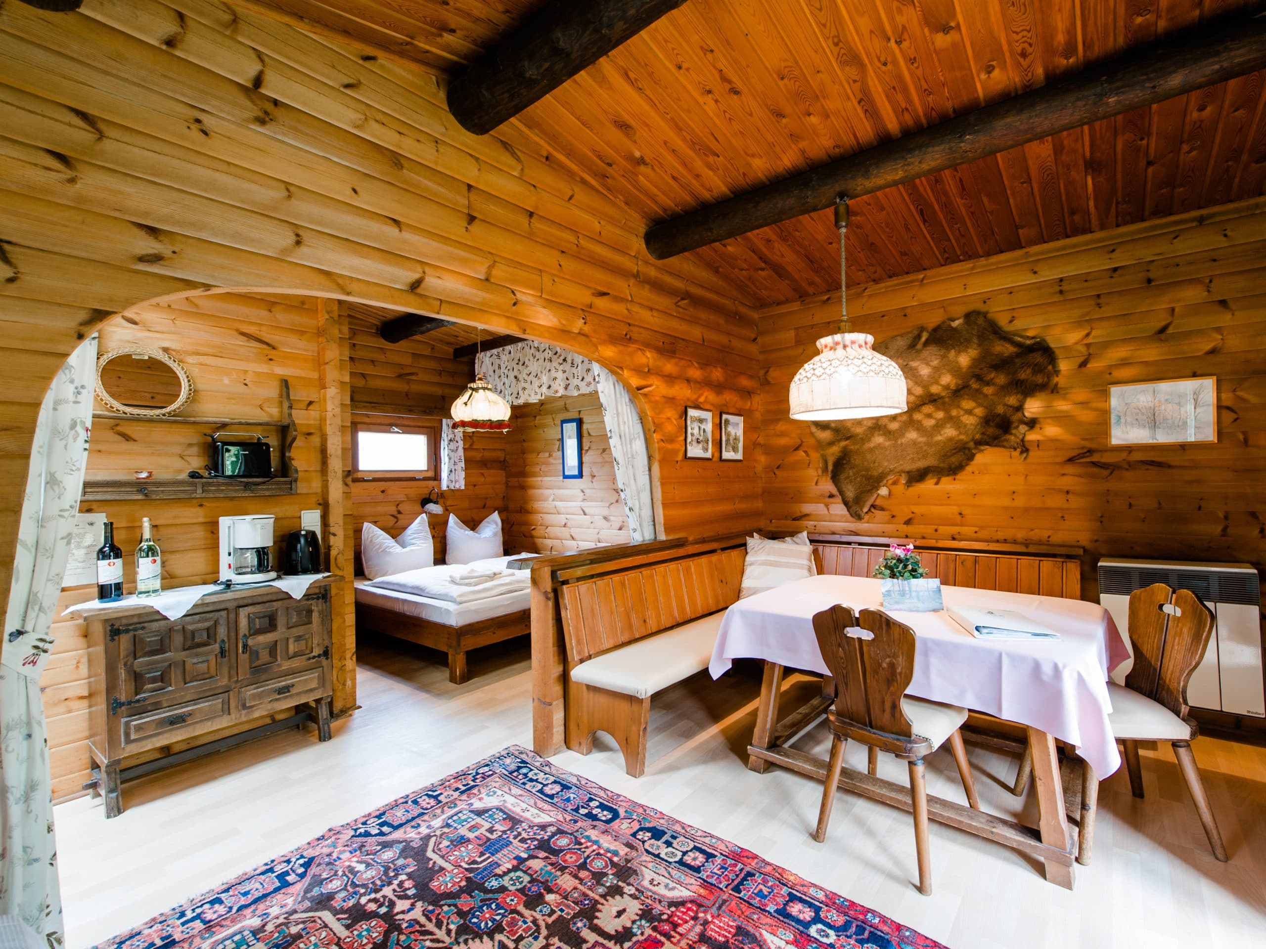 Heidegut Eschede Ferienhaus Fohlenweide Wohnbereich