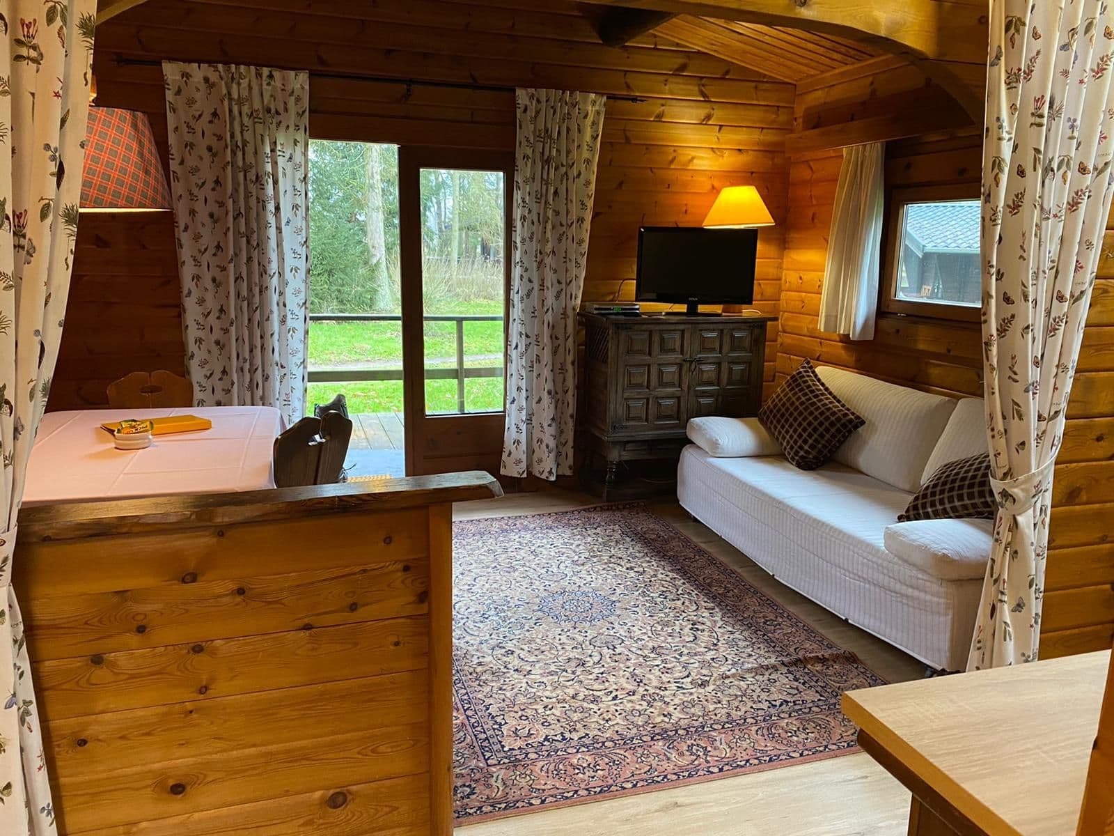 Heidegut Eschede Ferienhaus Hasensasse Wohnzimmer