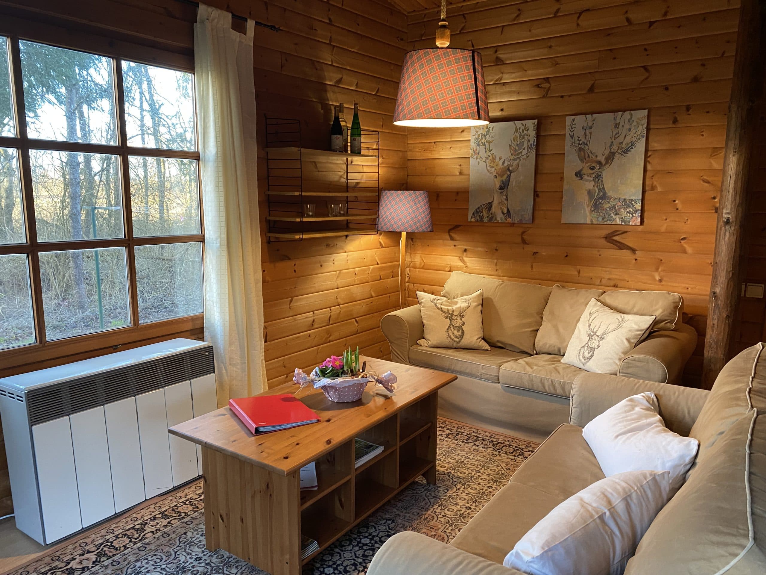 Heidegut Eschede Ferienhaus Hirschbreite Wohnzimmer