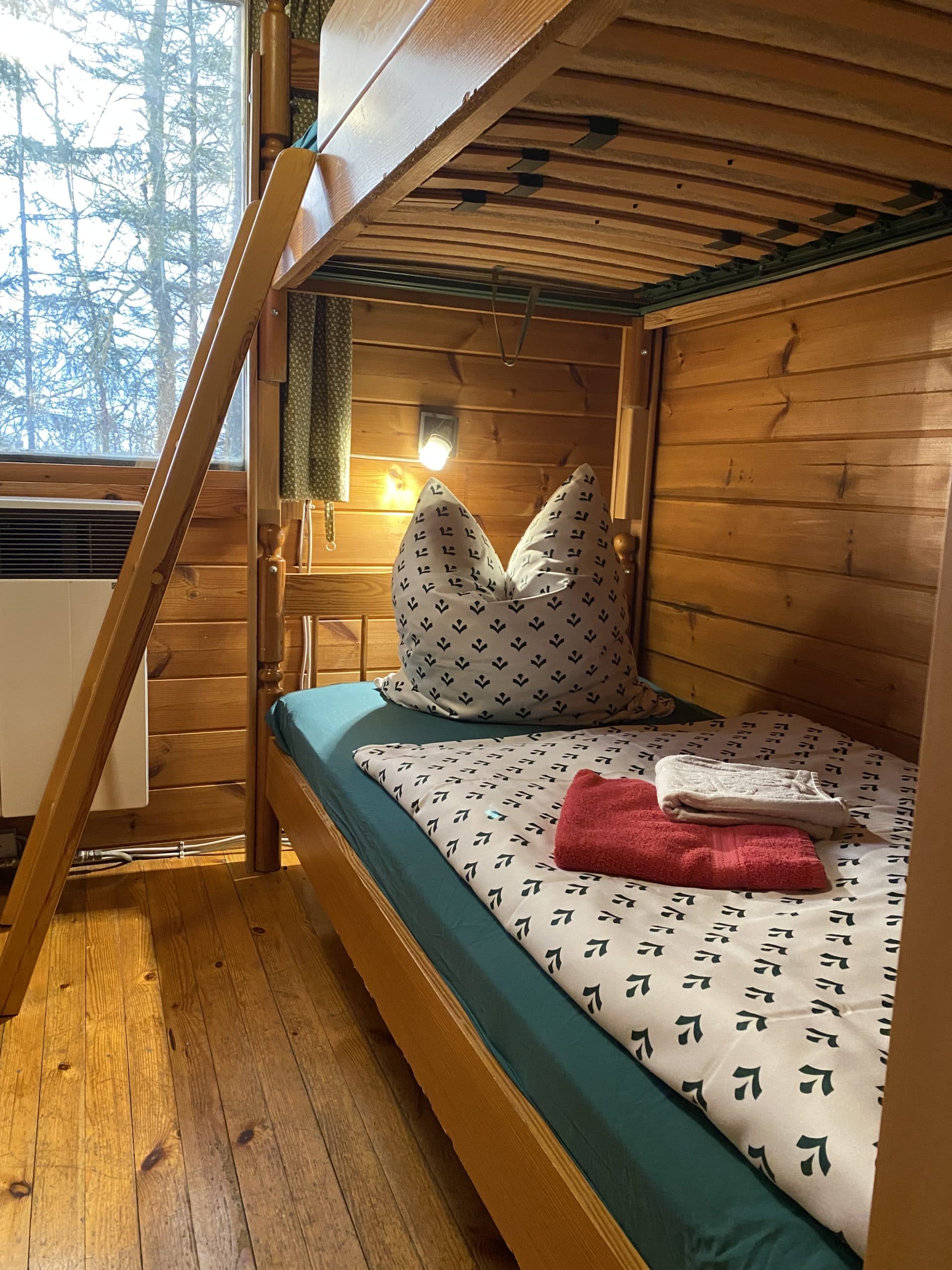 Heidegut Eschede Ferienhaus Reiherpfahl Etagenbett