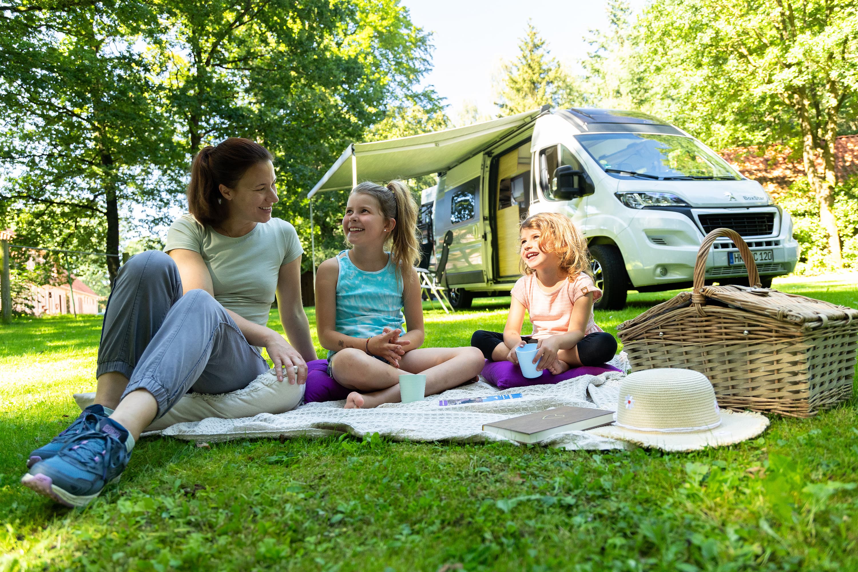 Camping Stellplatz Camper Lüneburger Heide