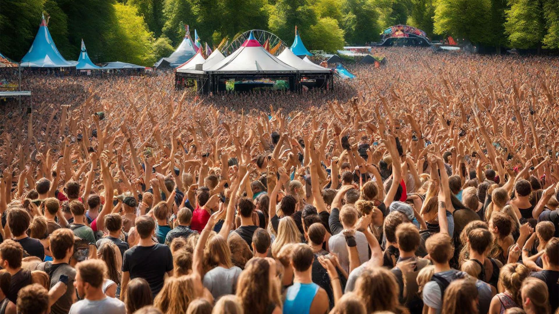 Open Air Konzert im heide park soltau