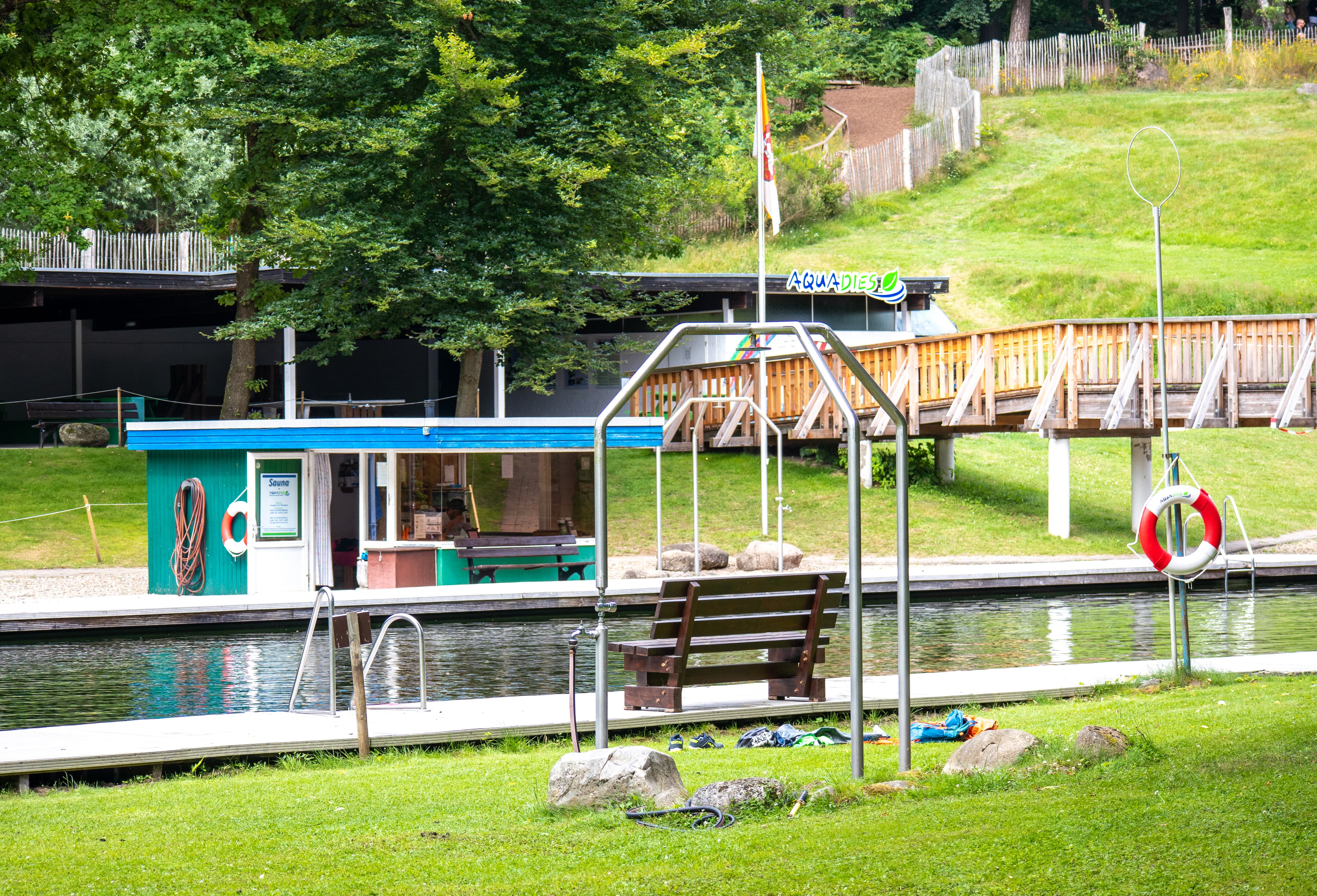 Öko Schwimmbad in Egestorf am Barfusspark