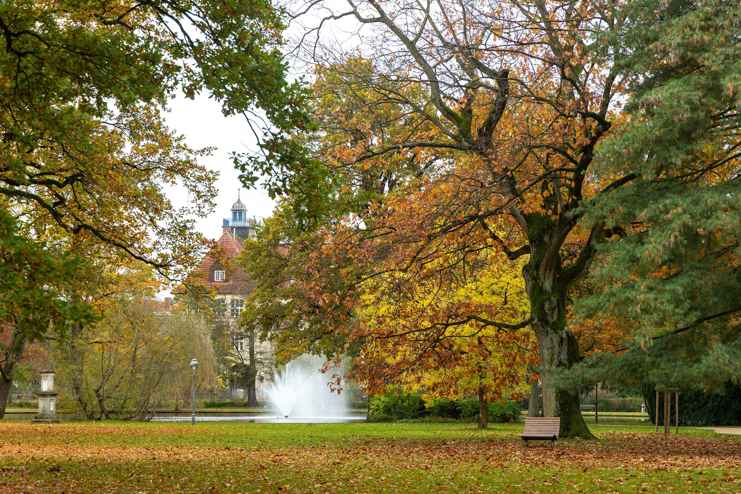 Celle Franzoesischer Garten Herbst