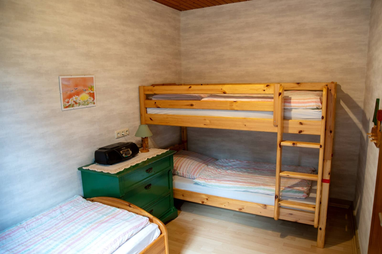 Schlafzimmer Ferienwohnung Hof Schlüpke Hermannsburg