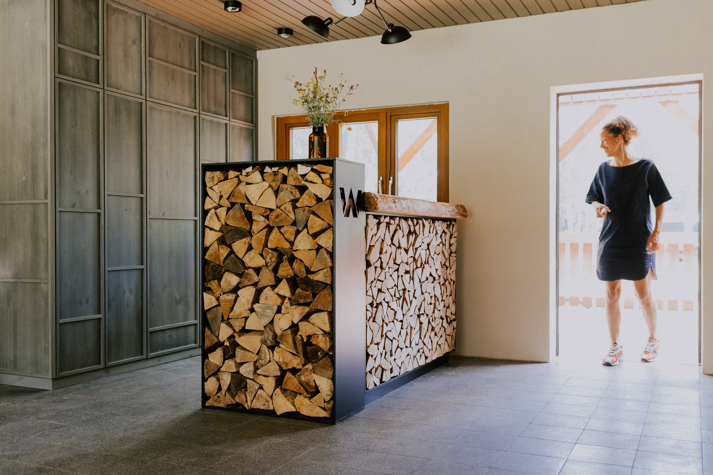 Rezeption des Wildwood Camping in der Lüneburger Heide