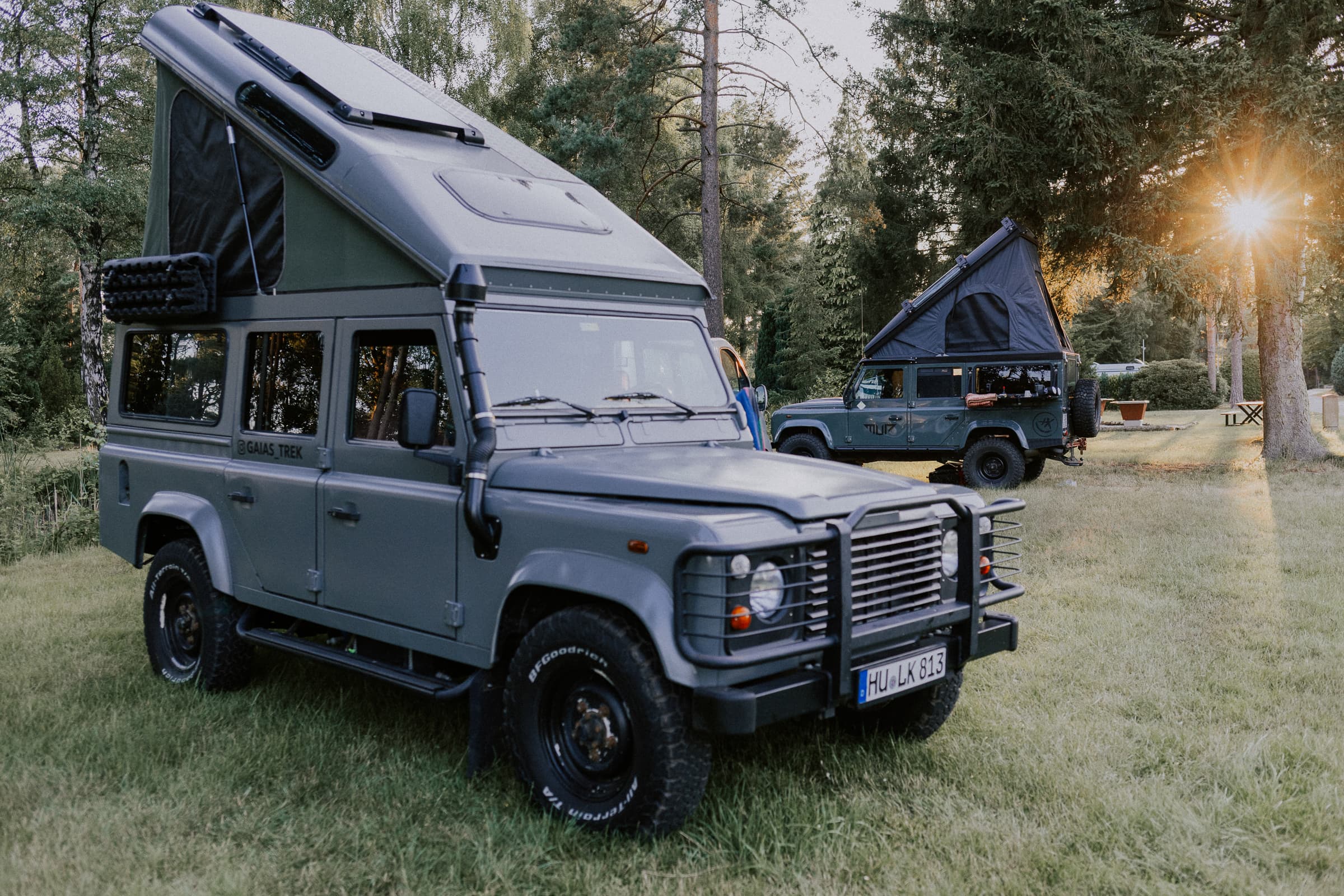 Camping in der Lüneburger Heide