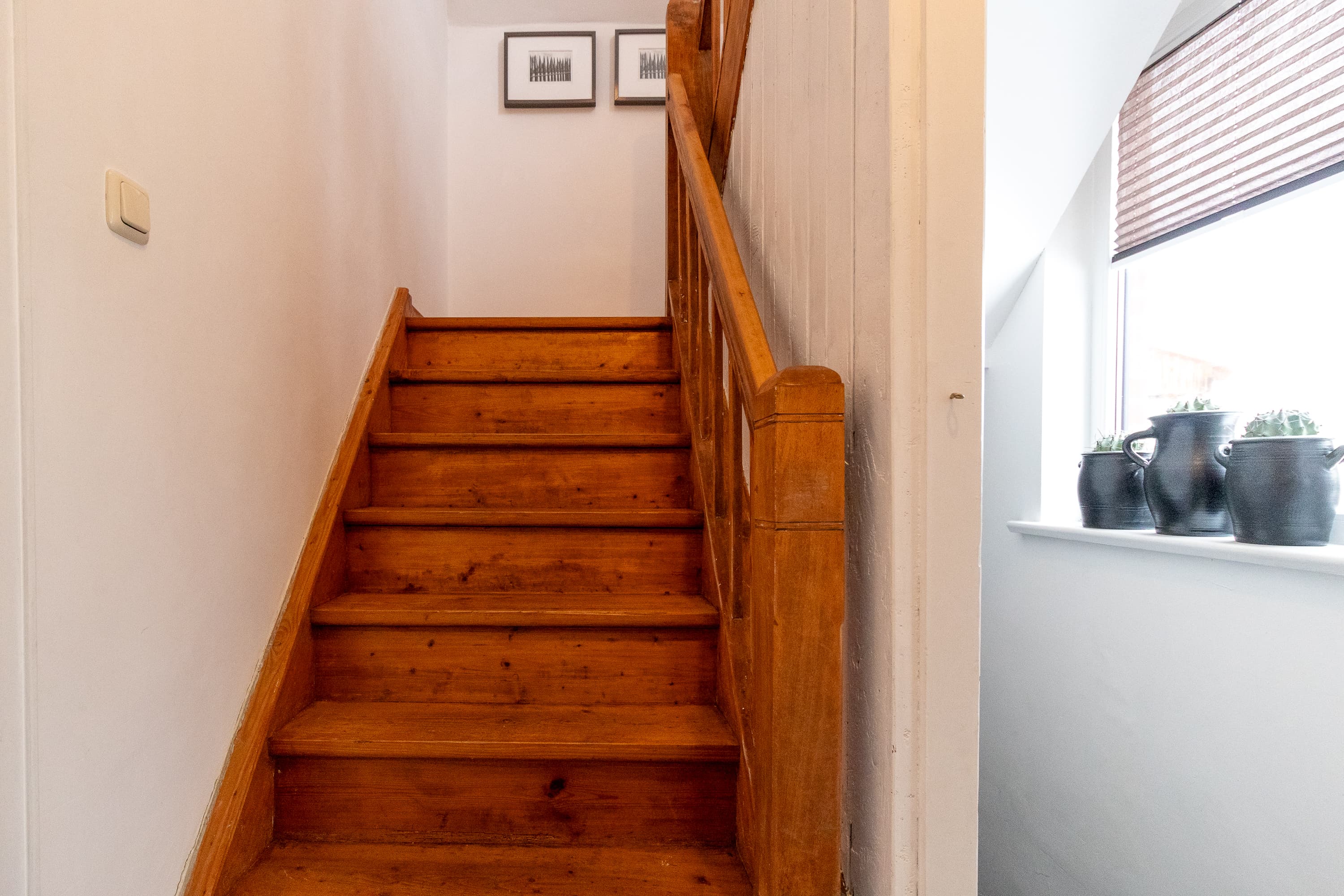 Treppe im Ferienhaus in Salzhausen in der Heide