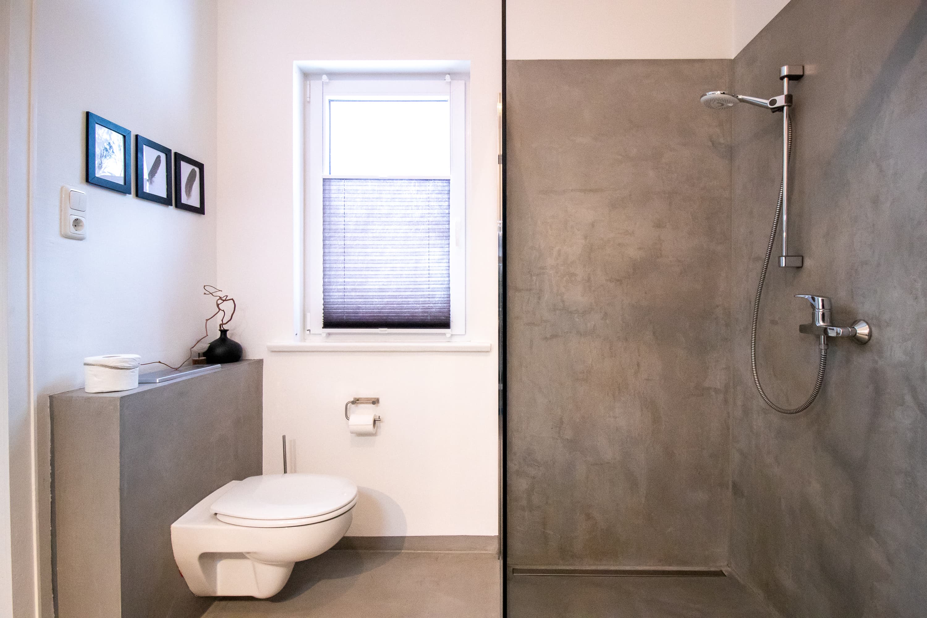 Schickes Bad im Ferienhaus in Salzhausen