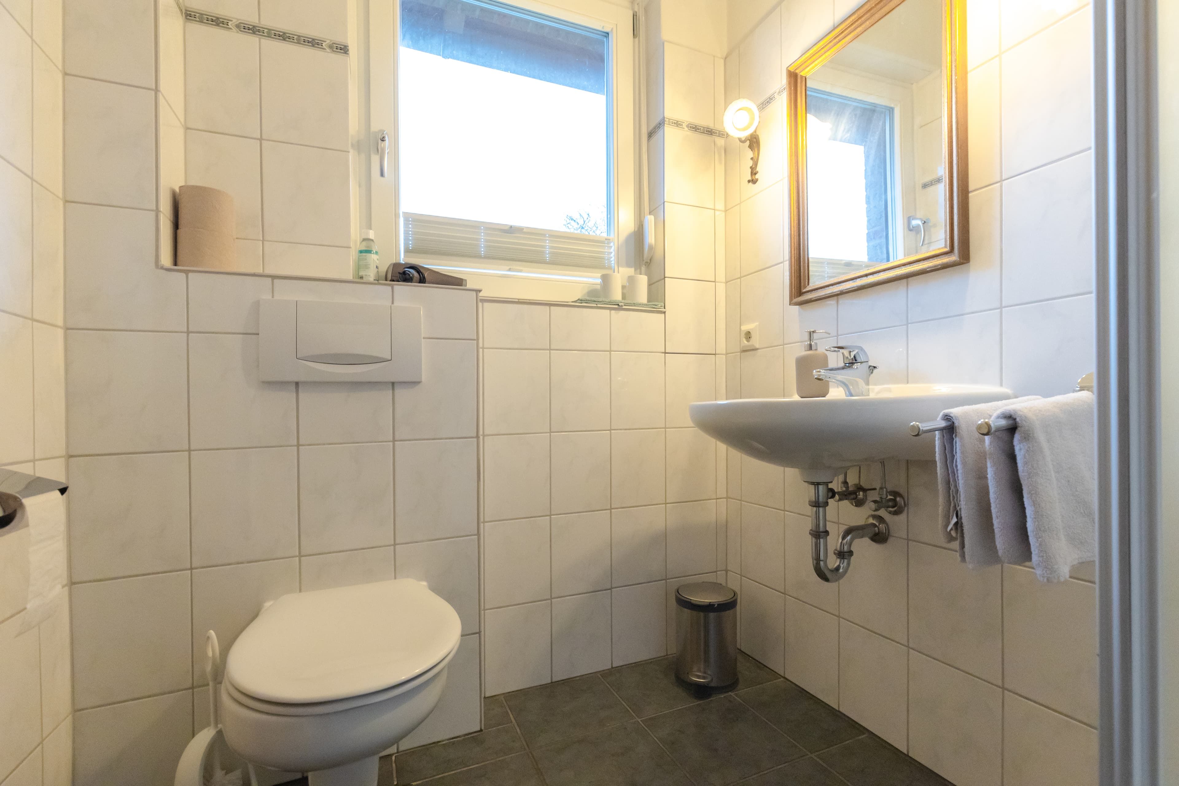 Badezimmer Ferienwohnung Weihe