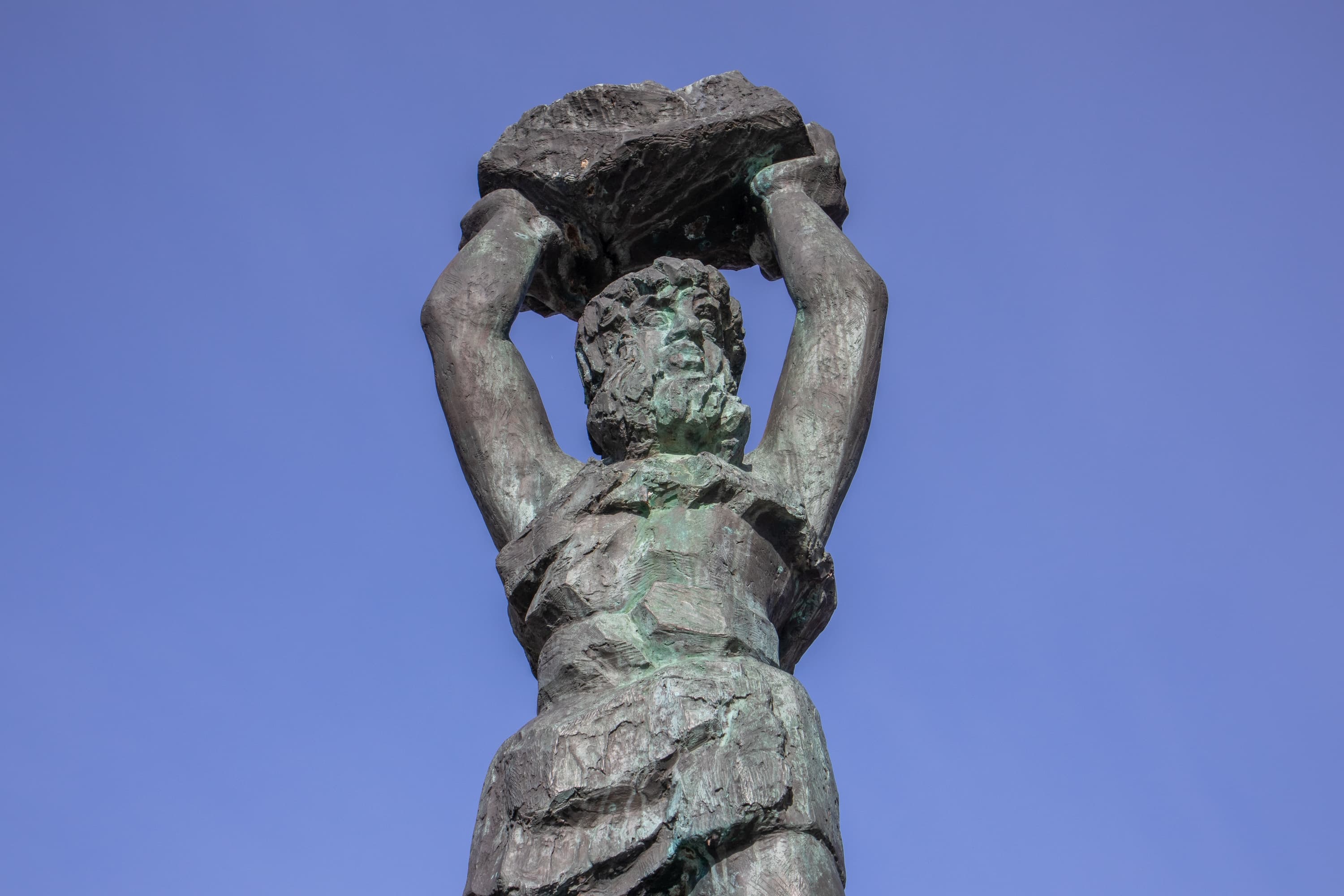 Riese Bruns Statue in Hanstedt | Lüneburger Heide