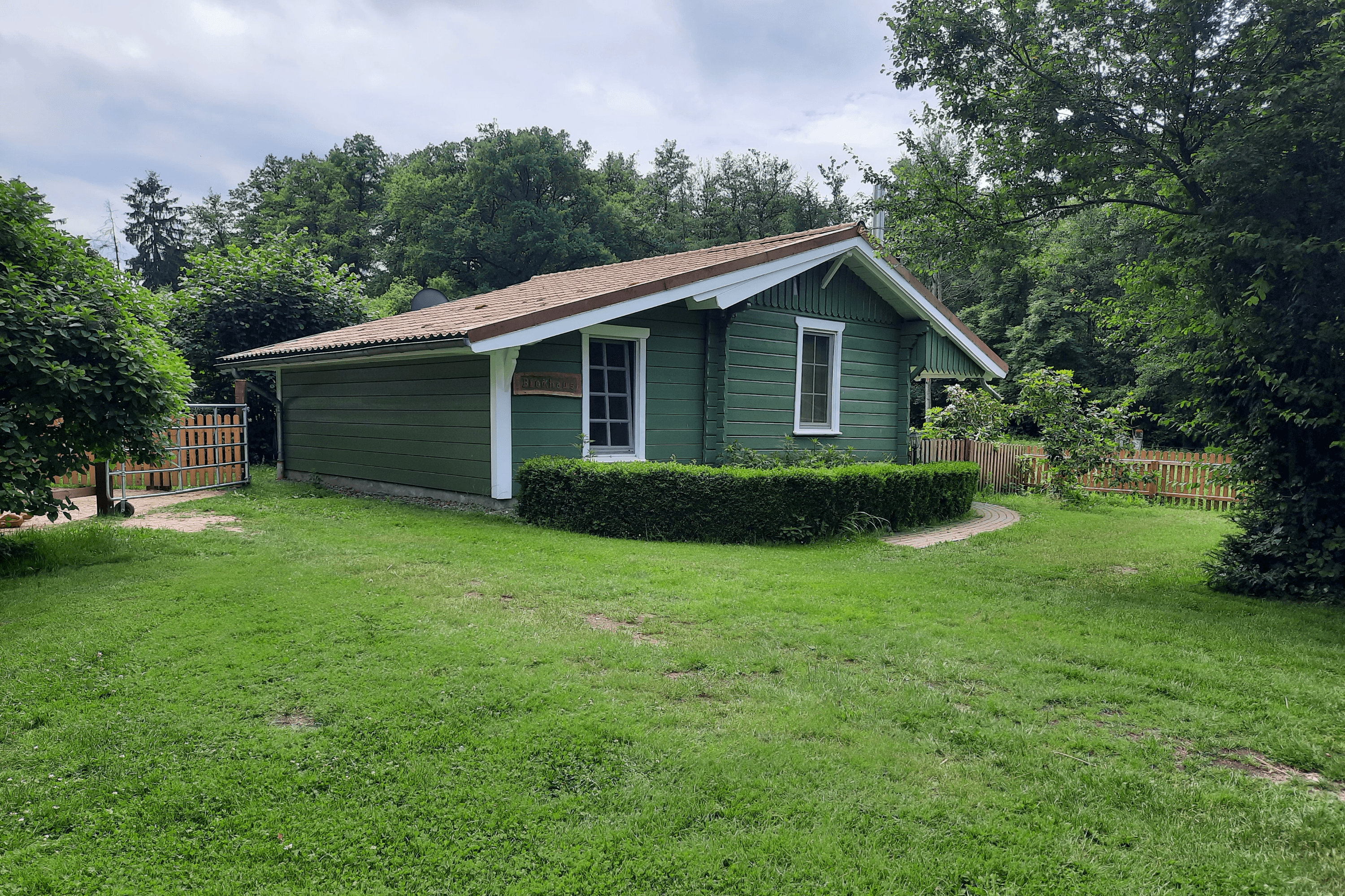 Blockhaus auf dem Ferienhof Meyer Unterlüß