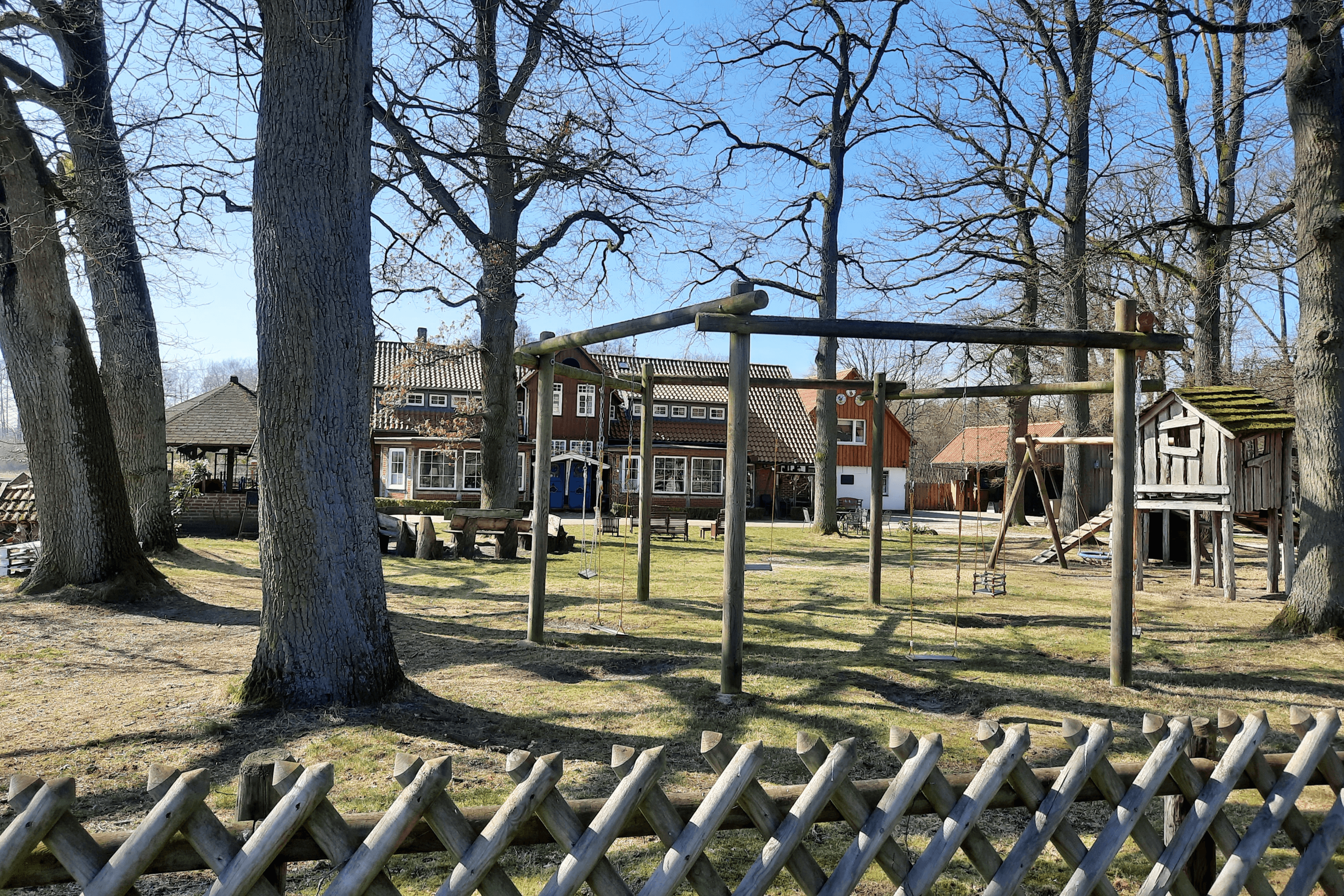 Spielplatz auf dem Ferienhof Meyer