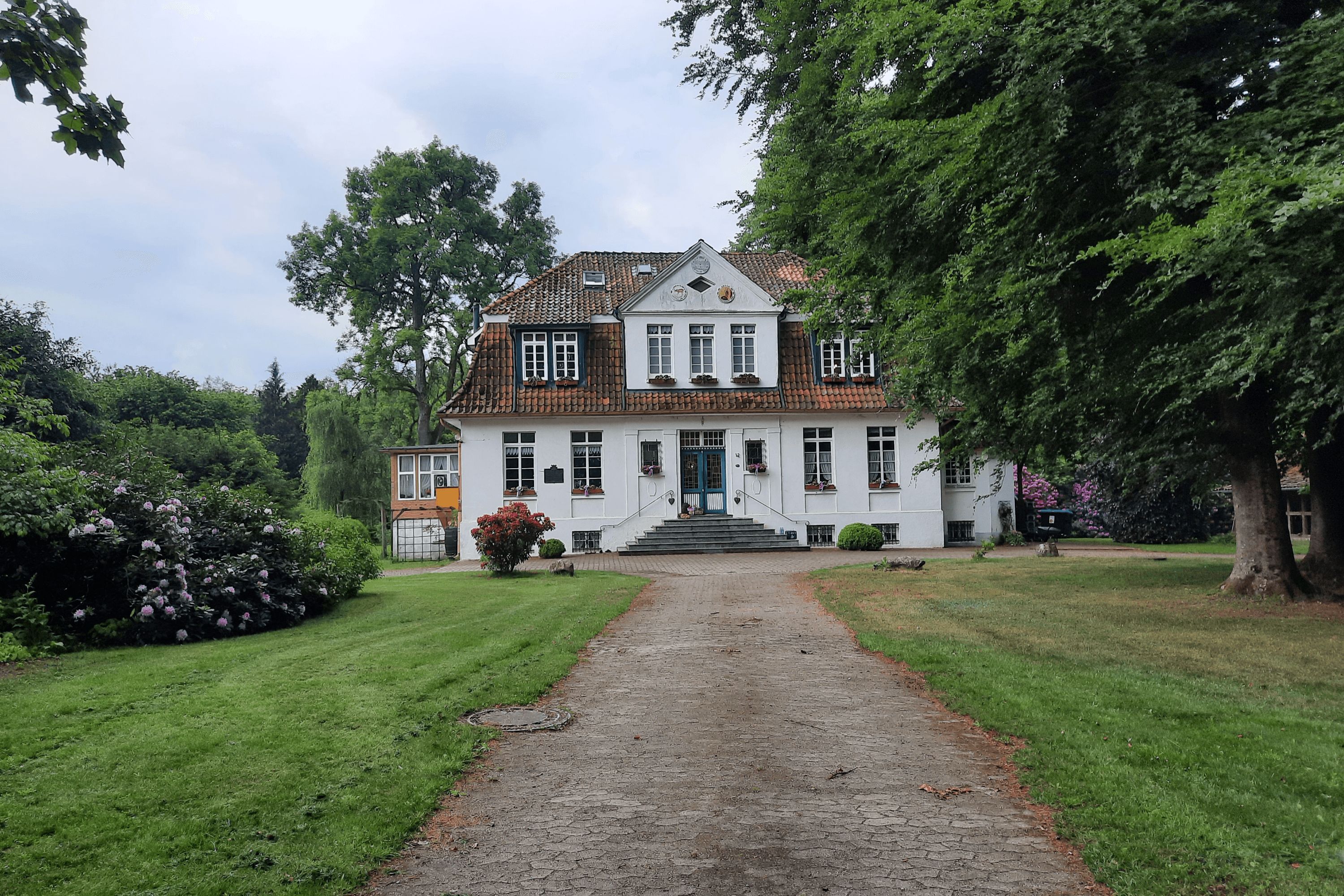 Haupthaus auf dem Ferienhof Meyer Unterlüß