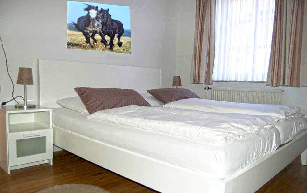 Ferienwohnung Lüneburger Heide Ferienhof Rademacher Schlafzimmer