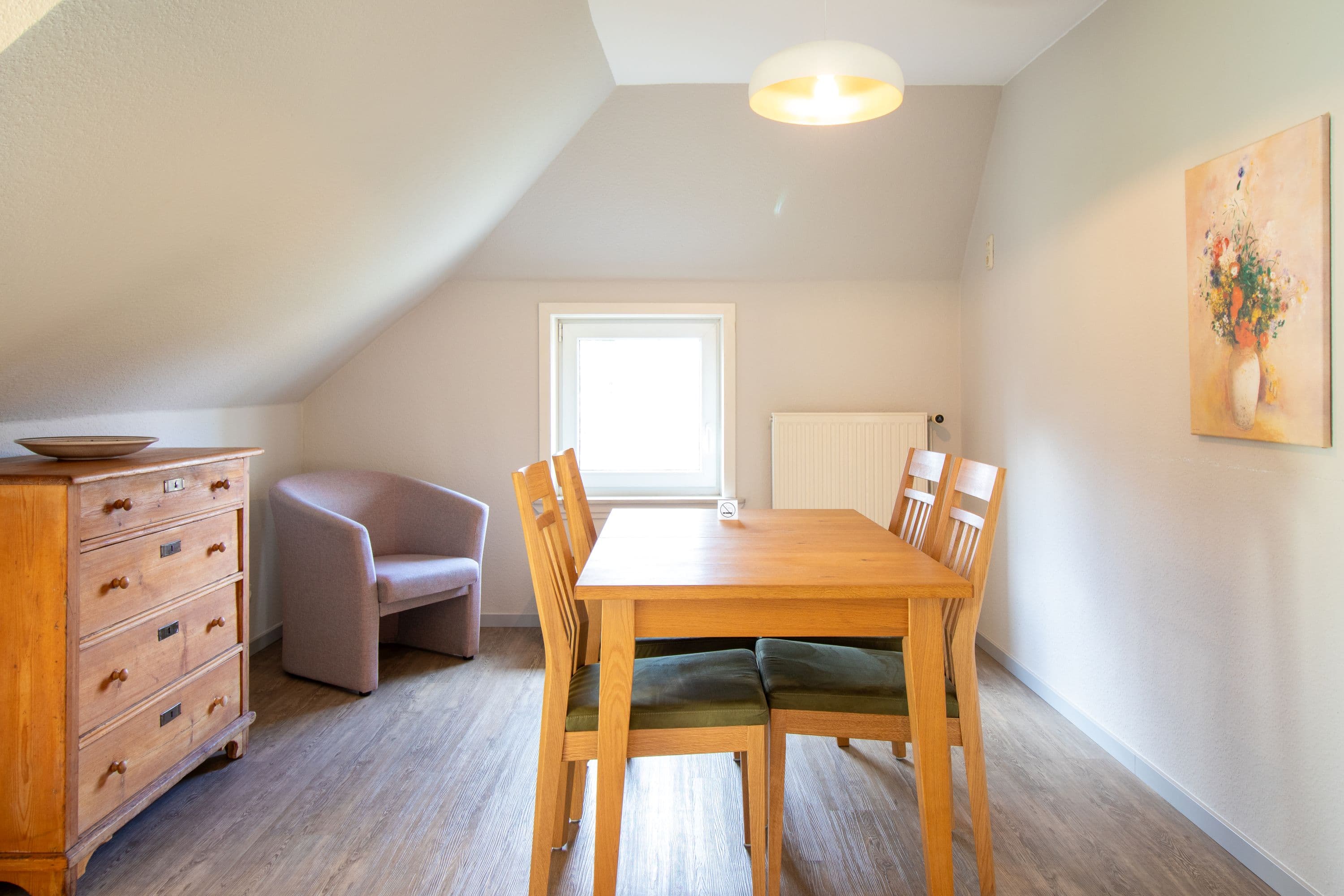 Essbereich eines Appartement