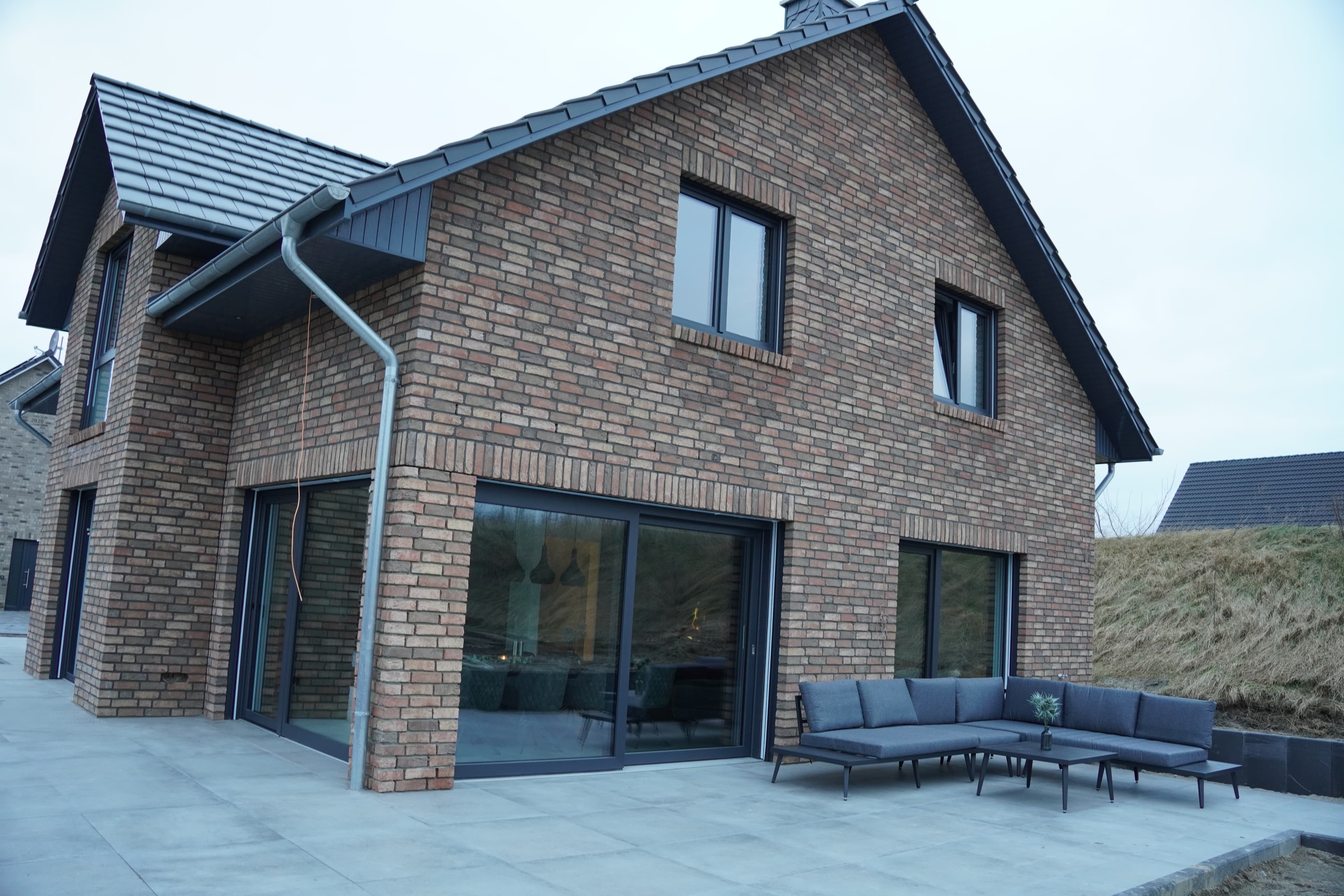 Außenansicht Luxus Ferienhaus Westergellersen