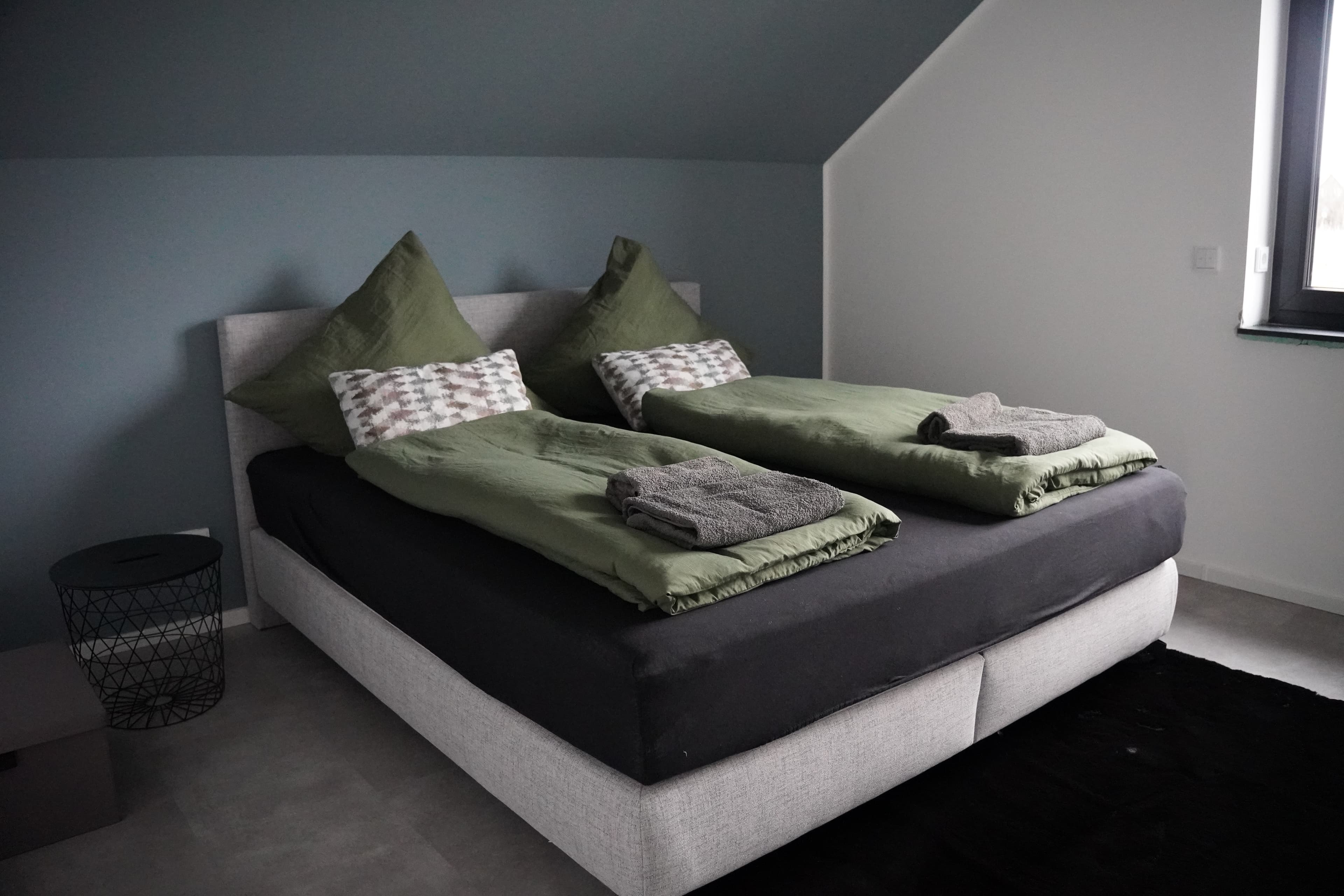 Schlafzimmer Nr.2 Luxus Ferienhaus Westergellersen