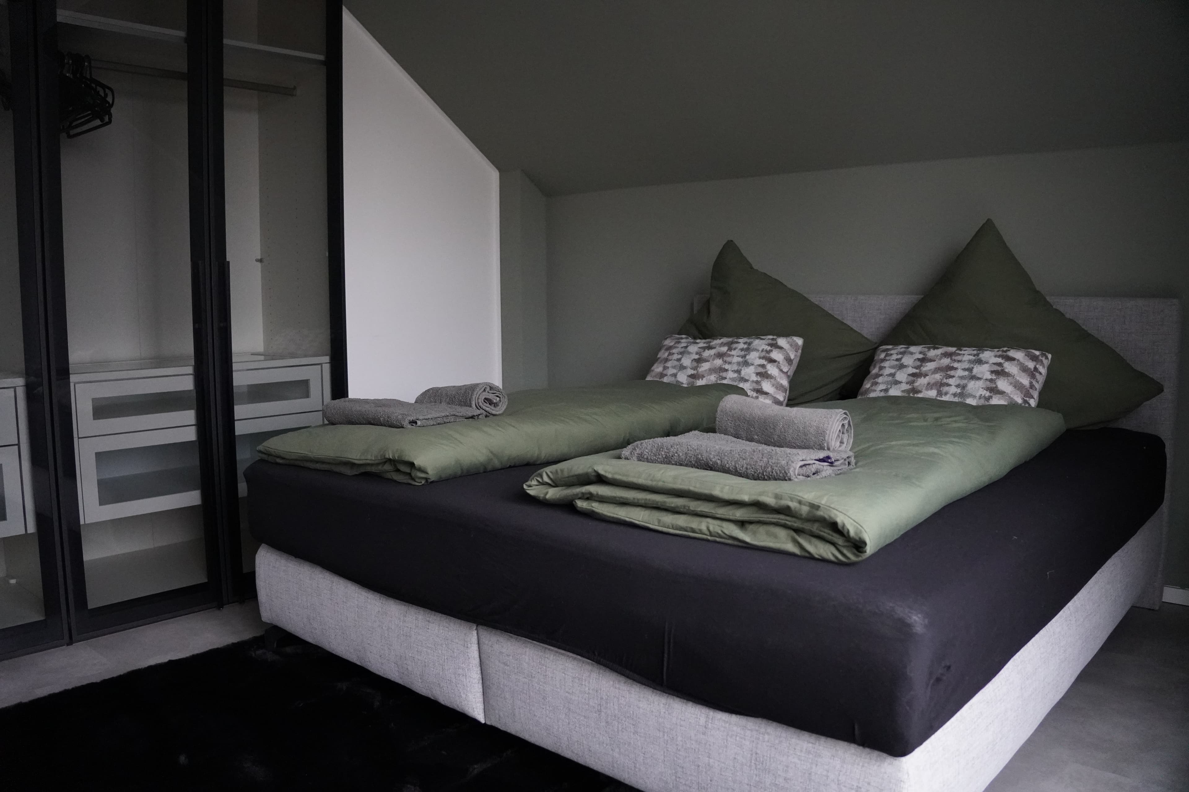 Schlafzimmer Nr.4 Luxus Ferienhaus Westergellersen