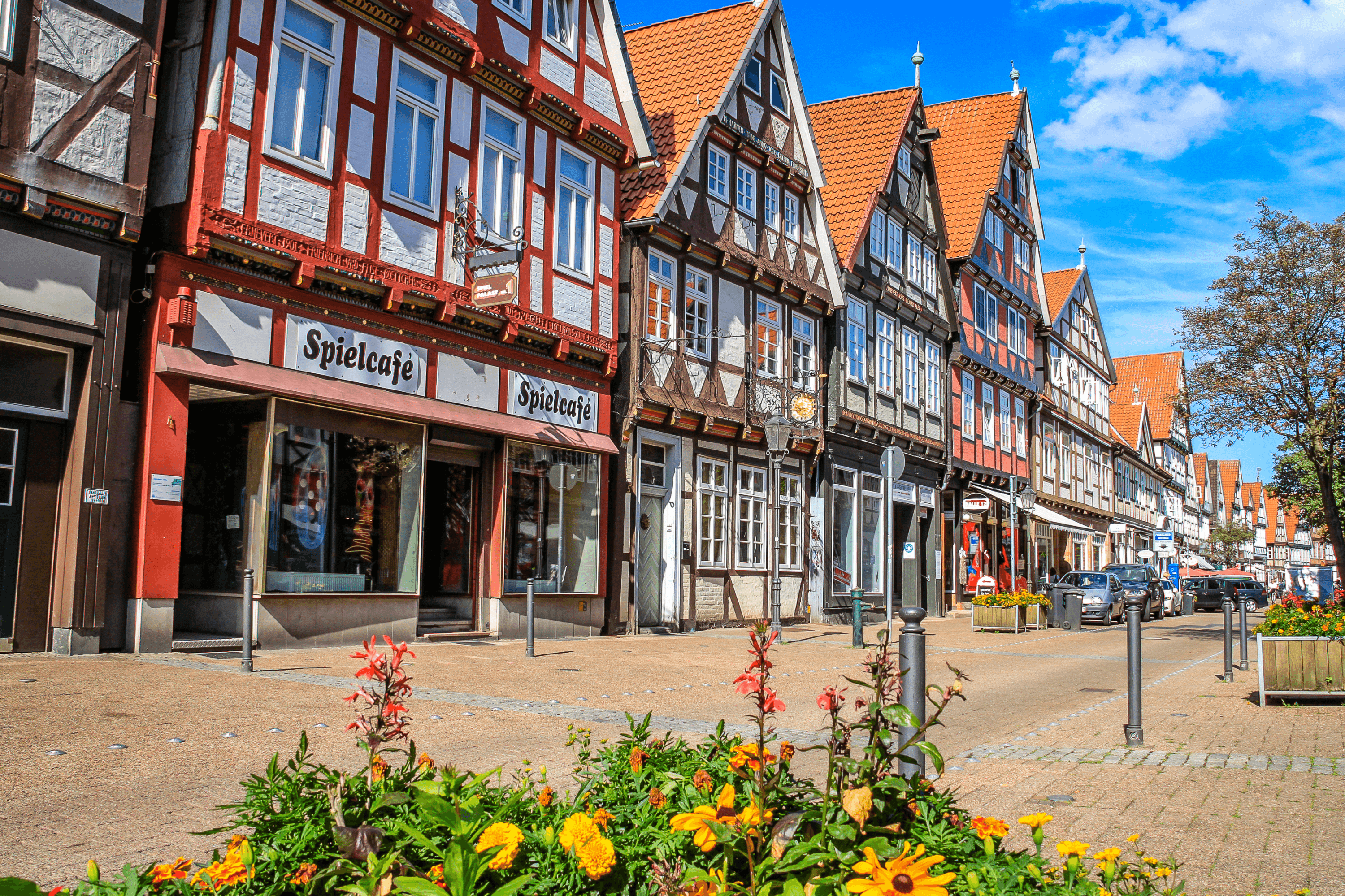 Die Fachwerkstadt Celle in der Lüneburger Heide
