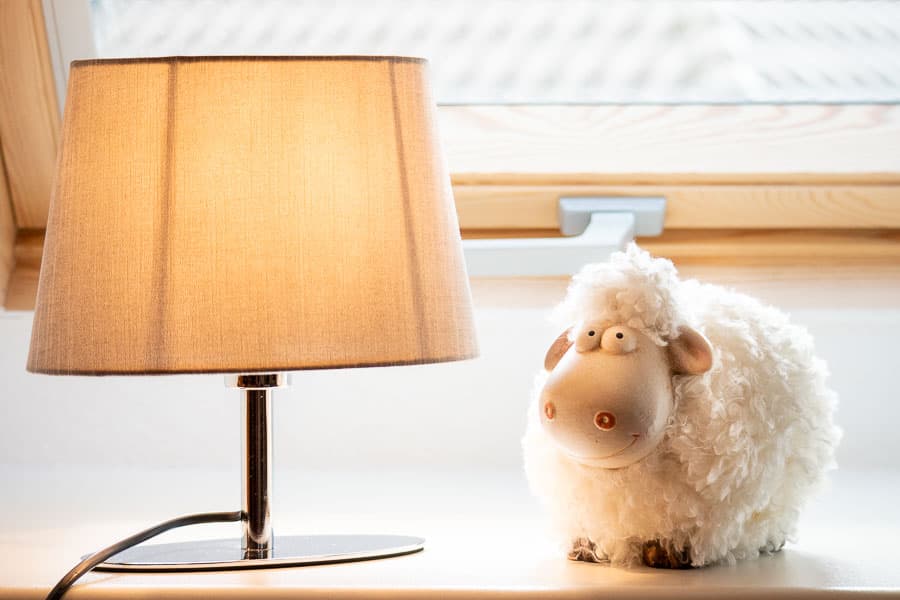 Schaf Dekoration Ferienwohnung Burmester