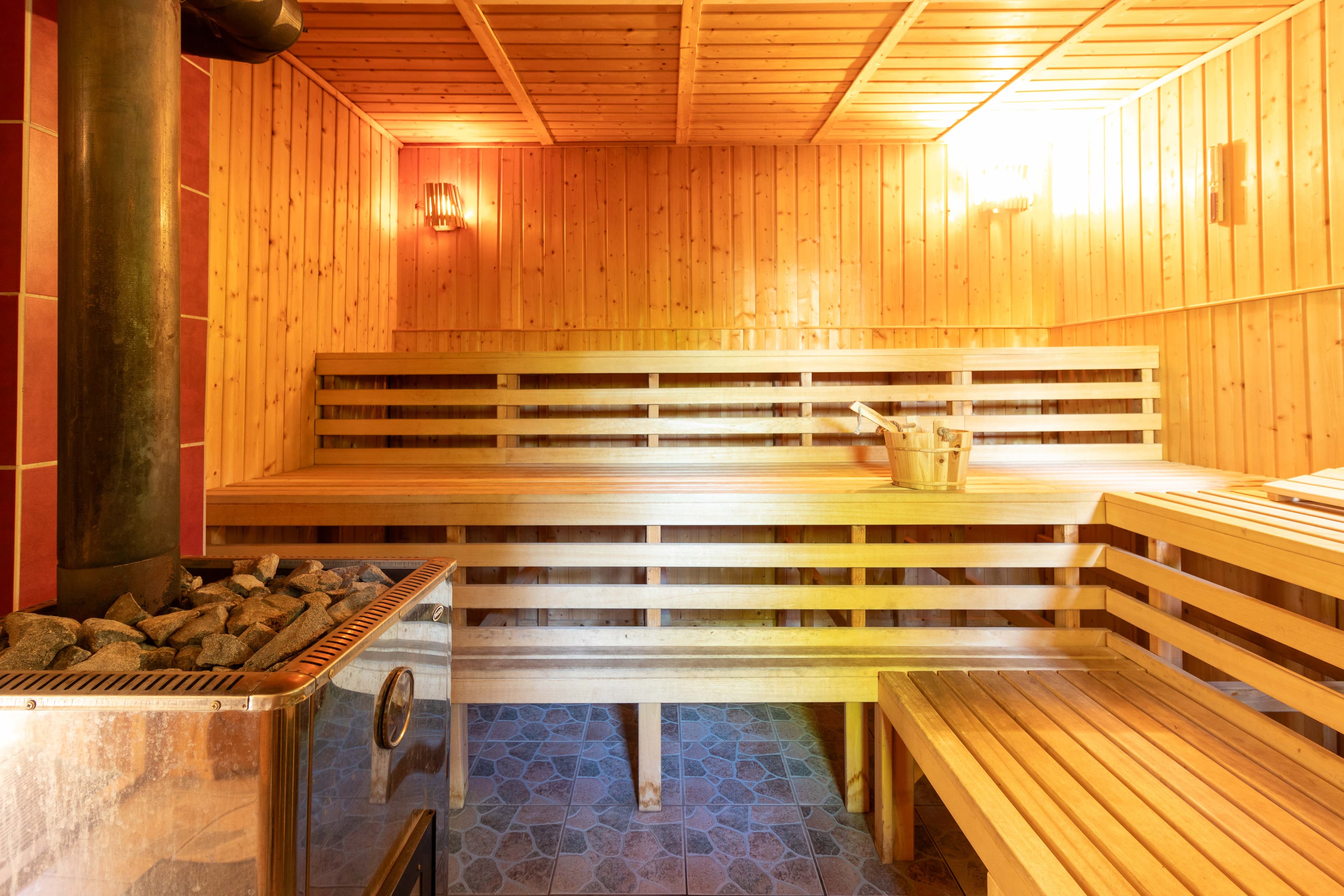 Sauna im Naturcamp Egestorf