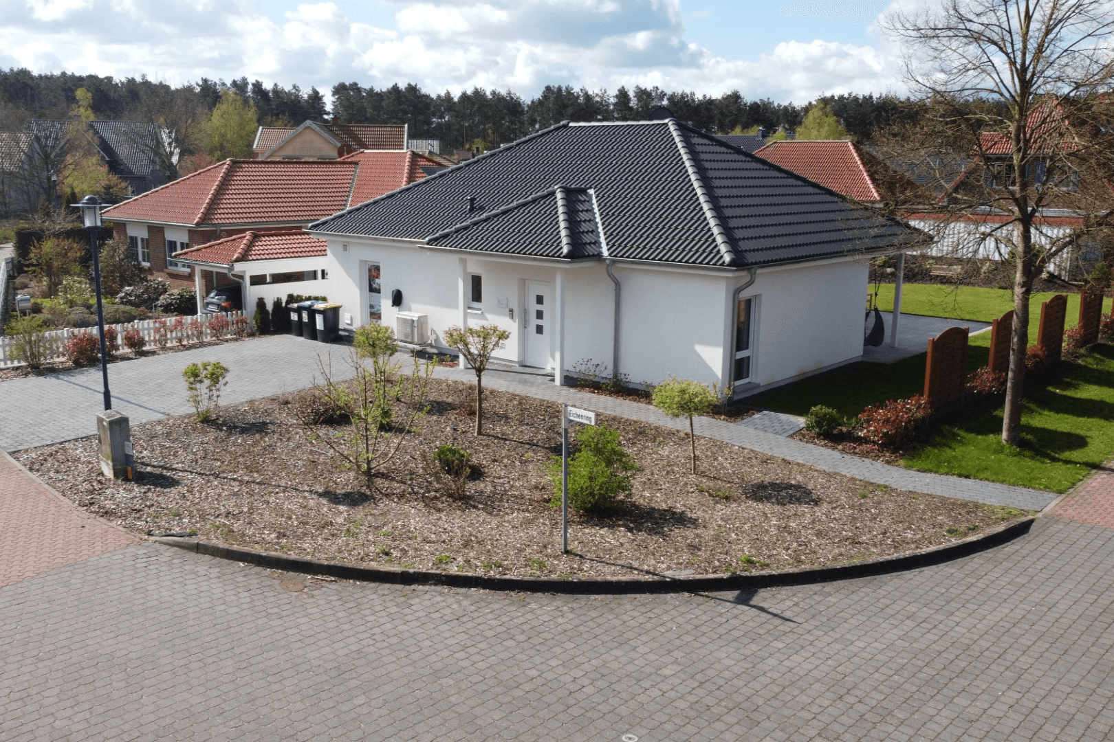 Außenansicht des Ferienhaus Linde1 in Winsen (Aller)