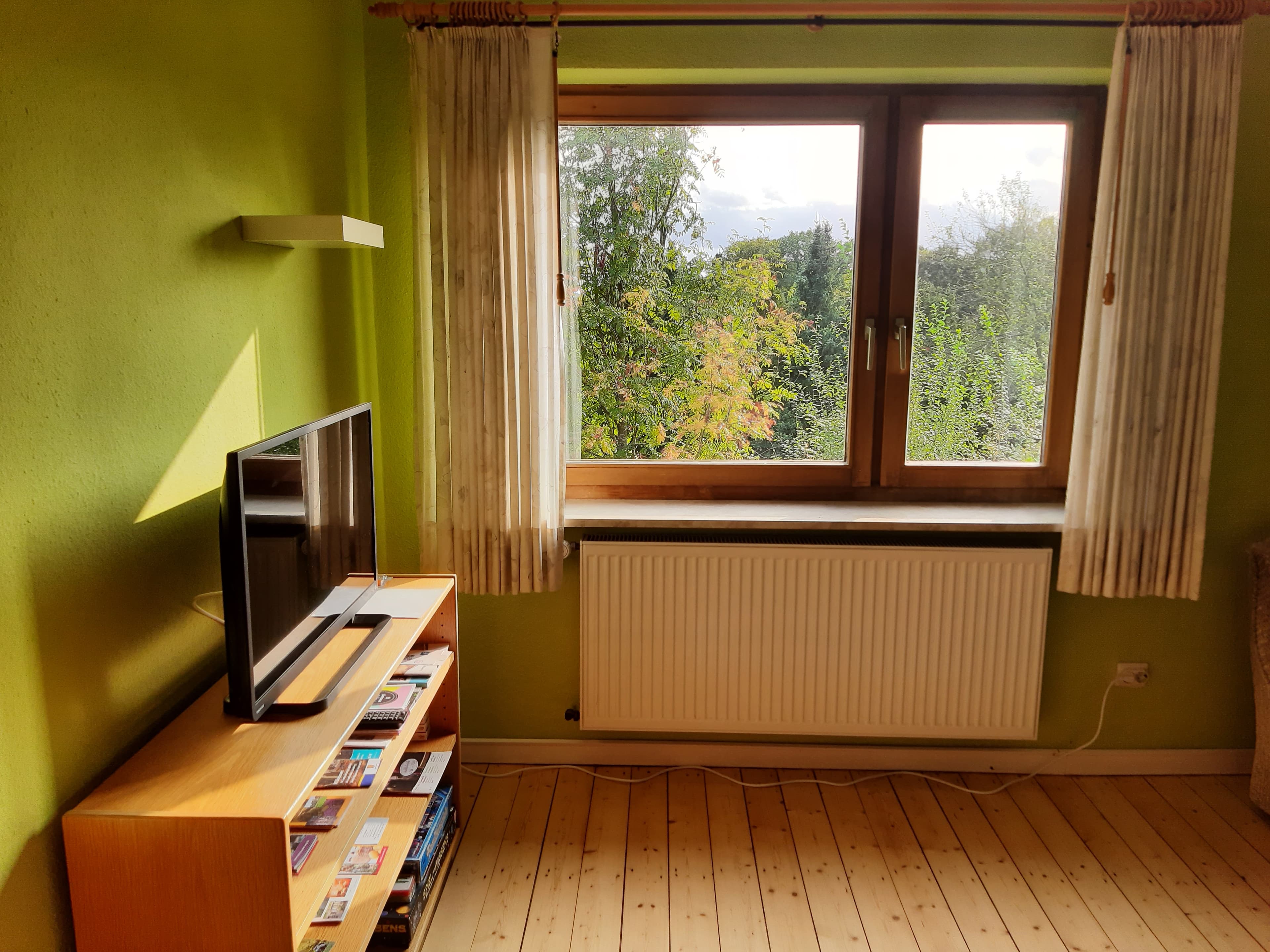 Wohnzimmer in der Ferienwohnung 1 Am Pavillonsberg in Amelinghausen