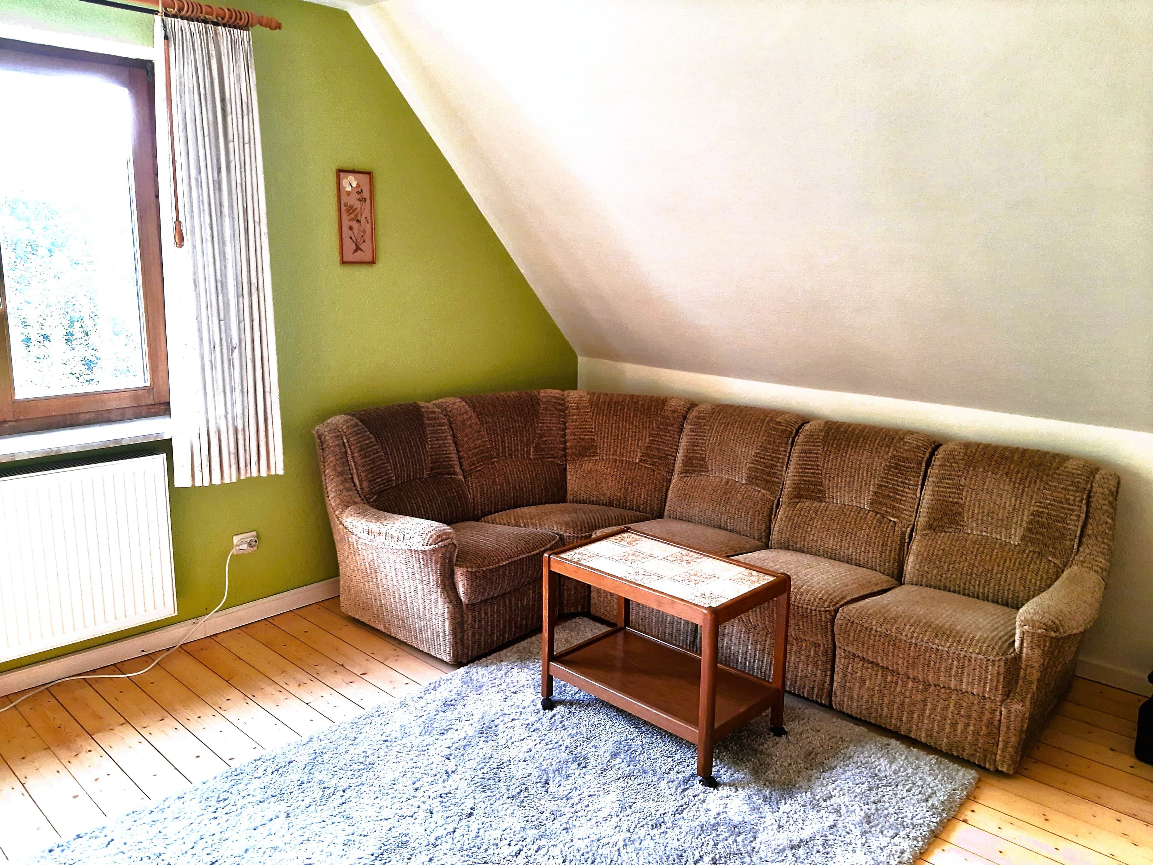 Wohnzimmer in der Ferienwohnung 2 Am Pavillonsberg in Amelinghausen