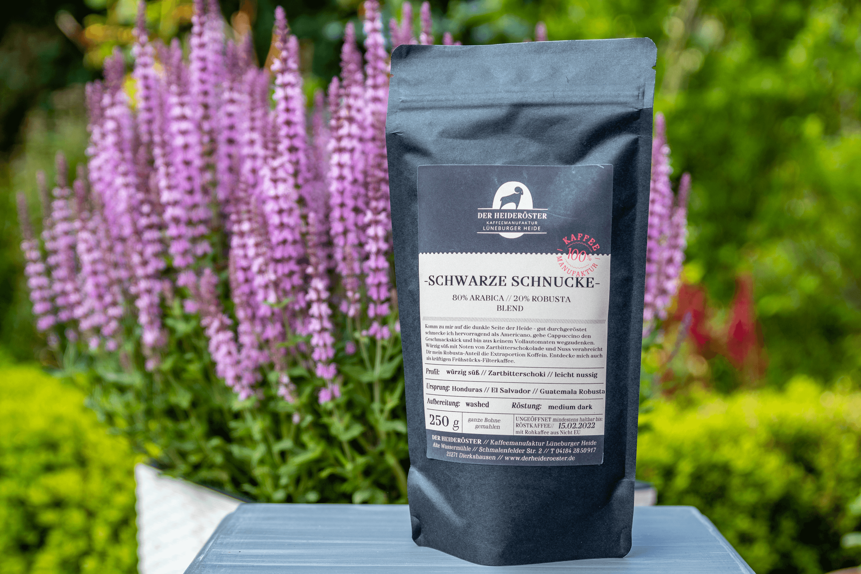 Auch kaffee ist ein regionales produkt aus der heide