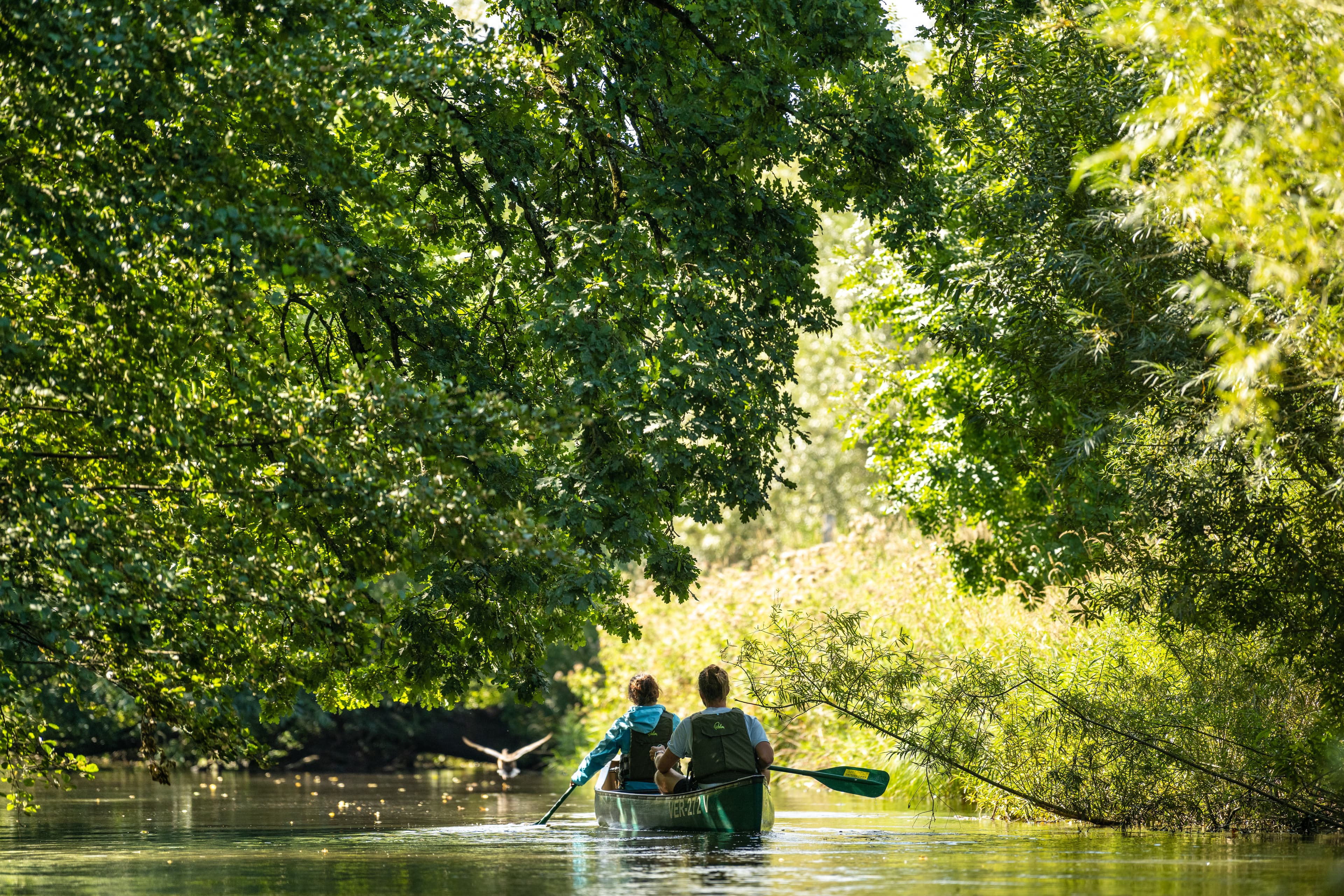 Kanufahren in der Lüneburger Heide