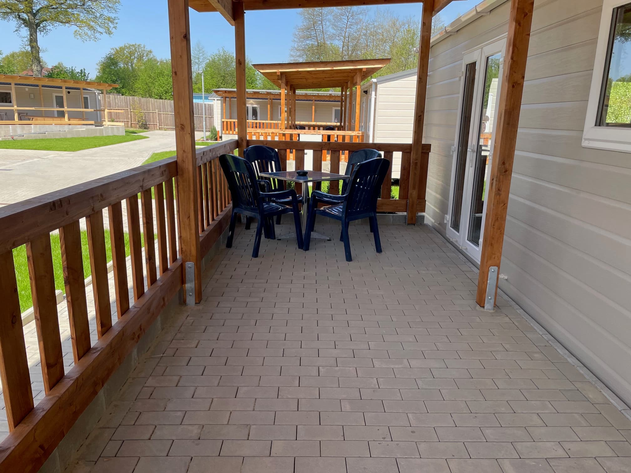 Überdachte Terrasse