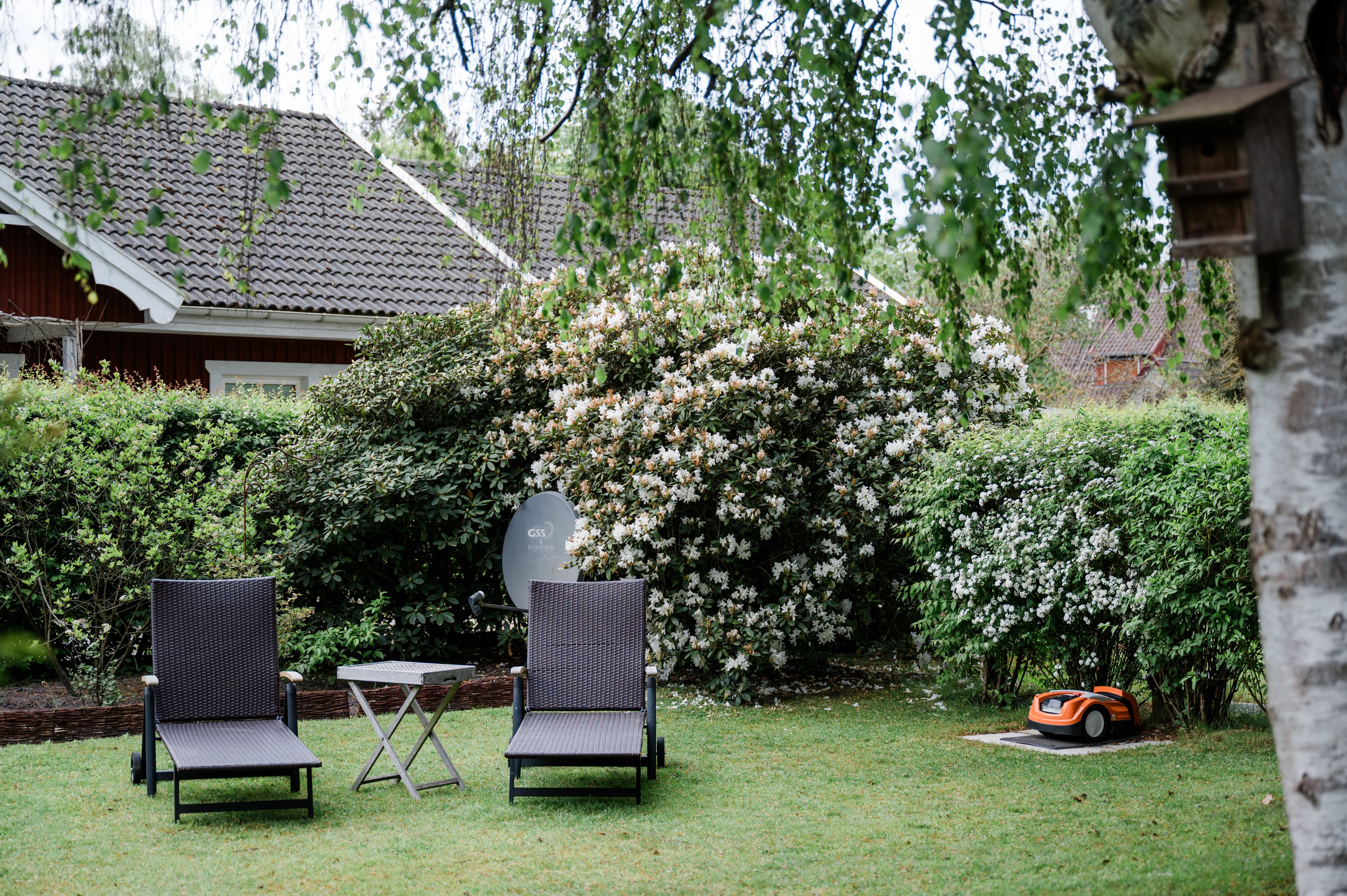 Gartenansicht Ferienhaus Kühling in Hermannsburg