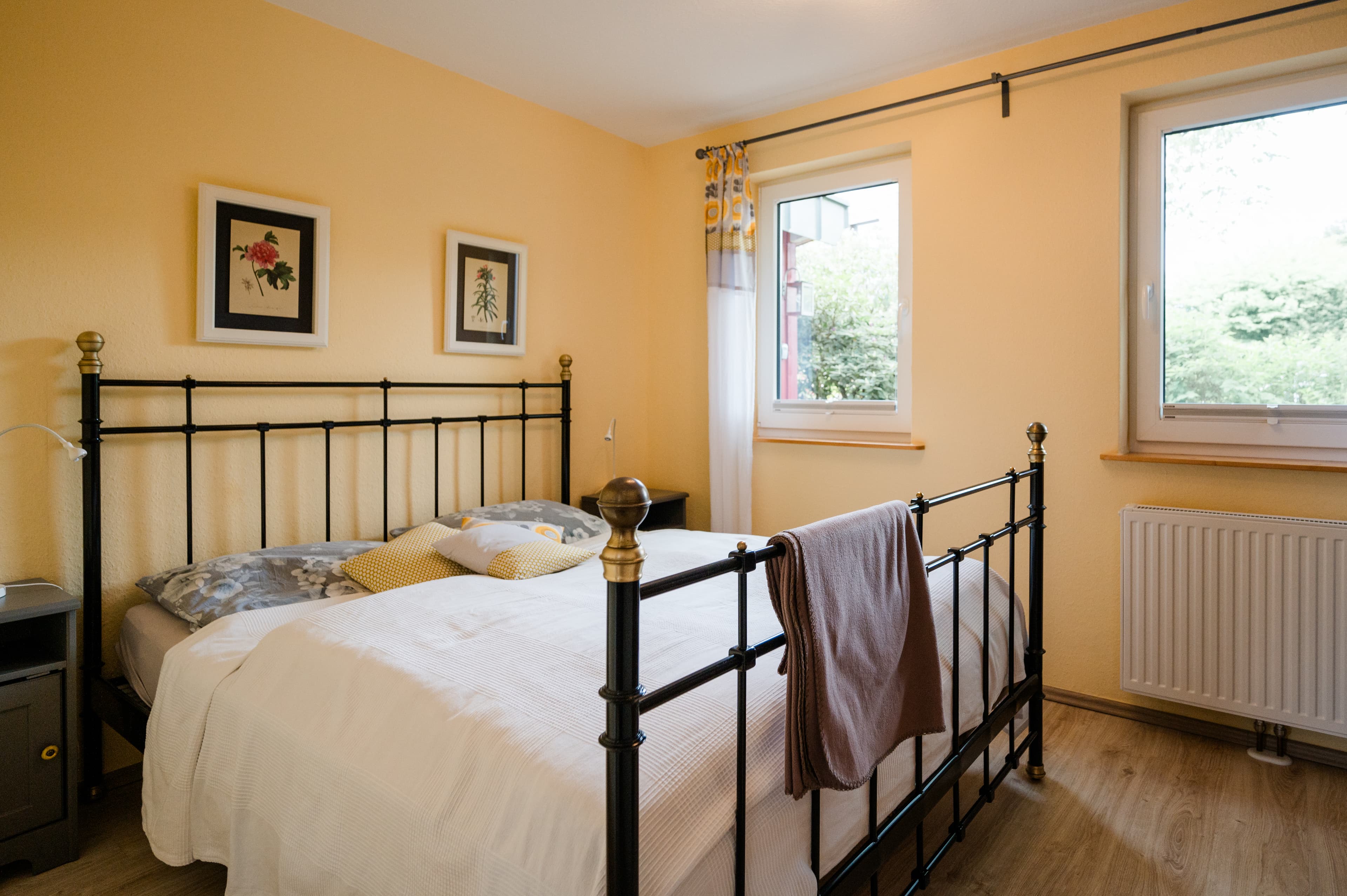 Schlafzimmer im Ferienhaus Kühling in Hermannsburg