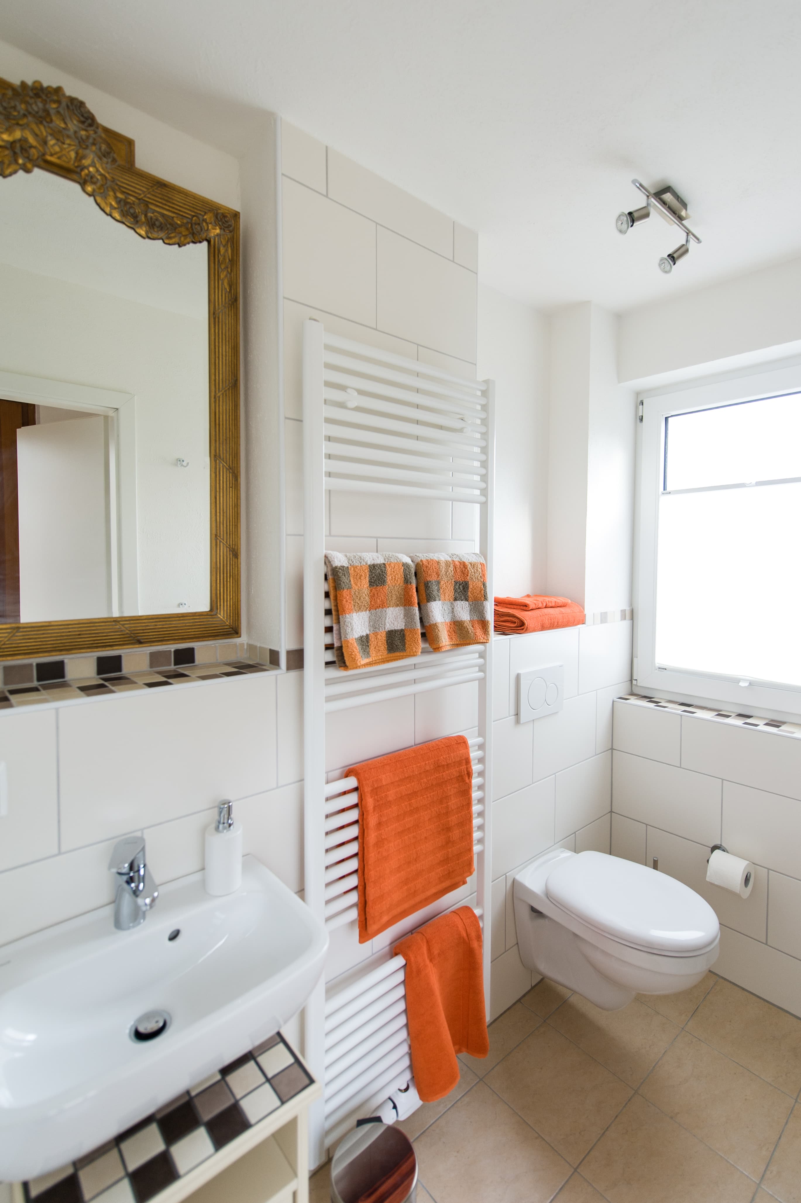 Badezimmer im Ferienhaus Kühling in Hermannsburg