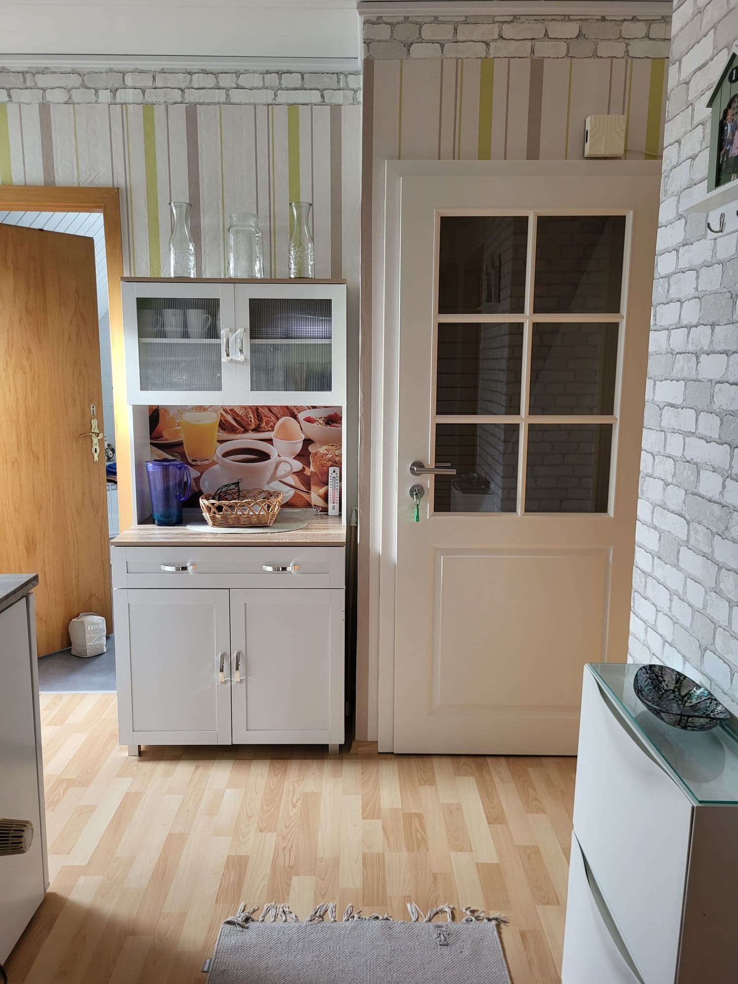 Flur in der Ferienwohnung am Allerbogen