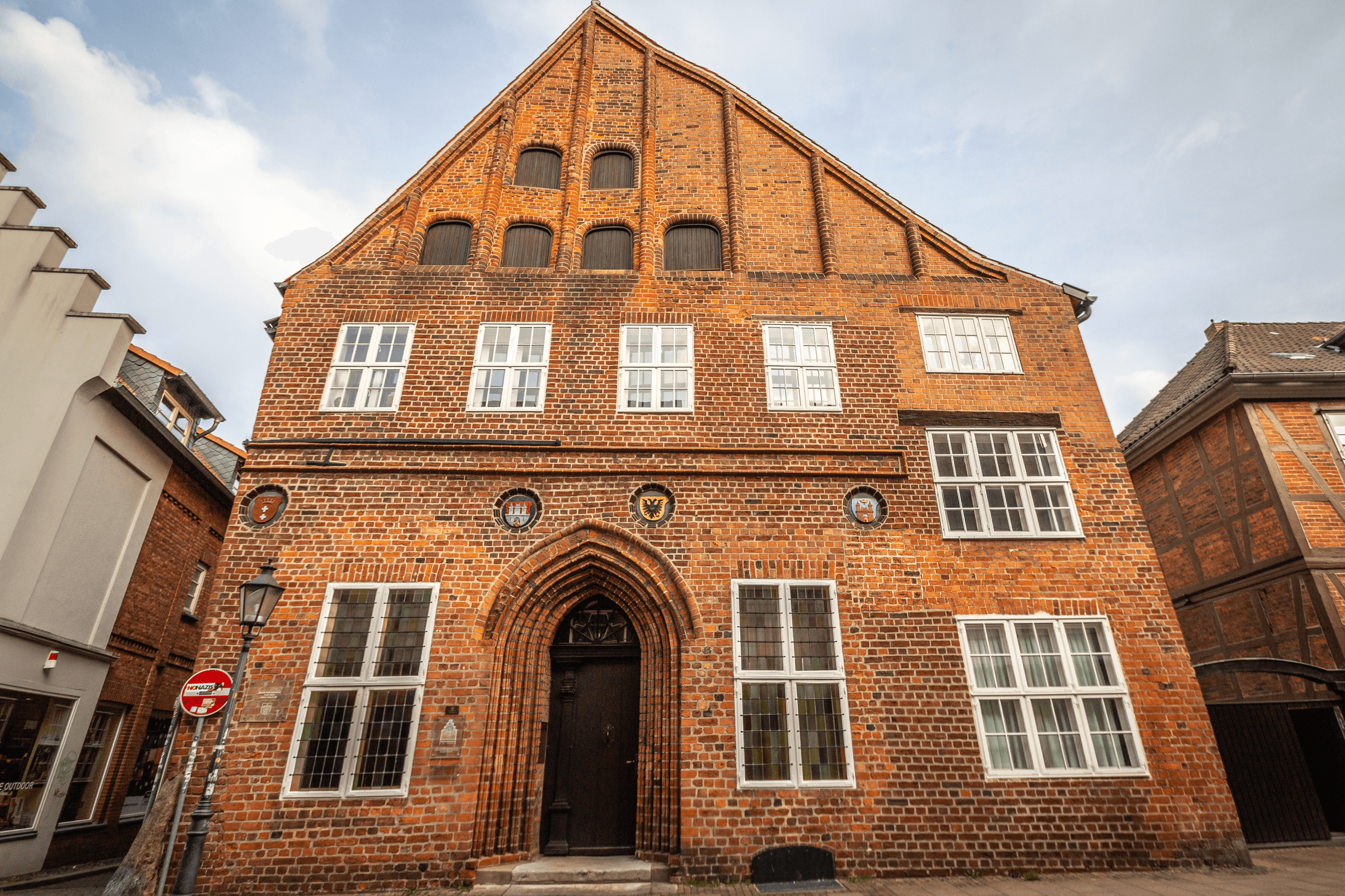 In der Altstadt in Lüneburg steht das Brömse Haus