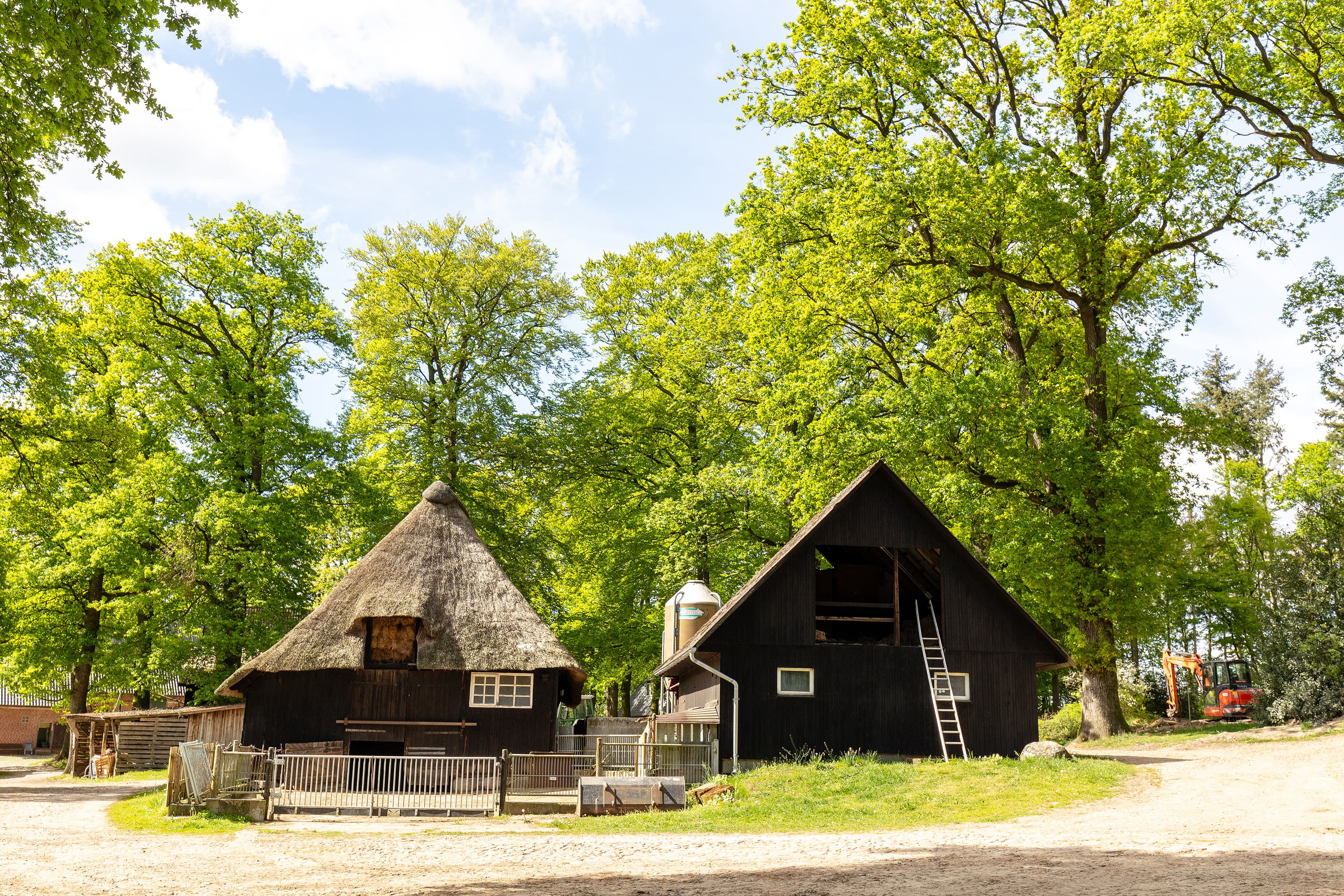 Hofgelände Bockelmann in Bispingen Lüneburger Heide