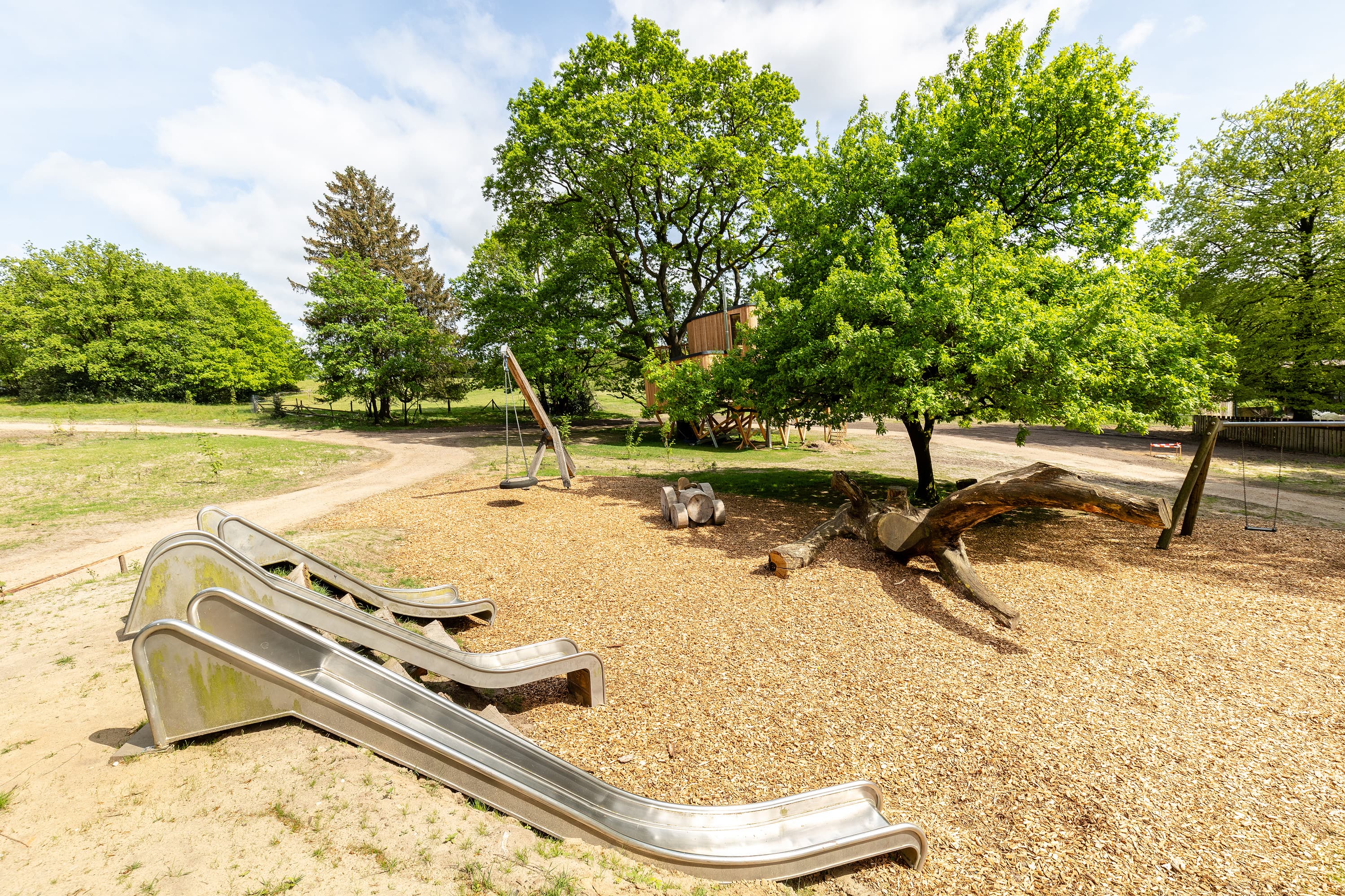 Spielplatz auf dem Hof Bockelmann in Bispingen Lüneburger Heide