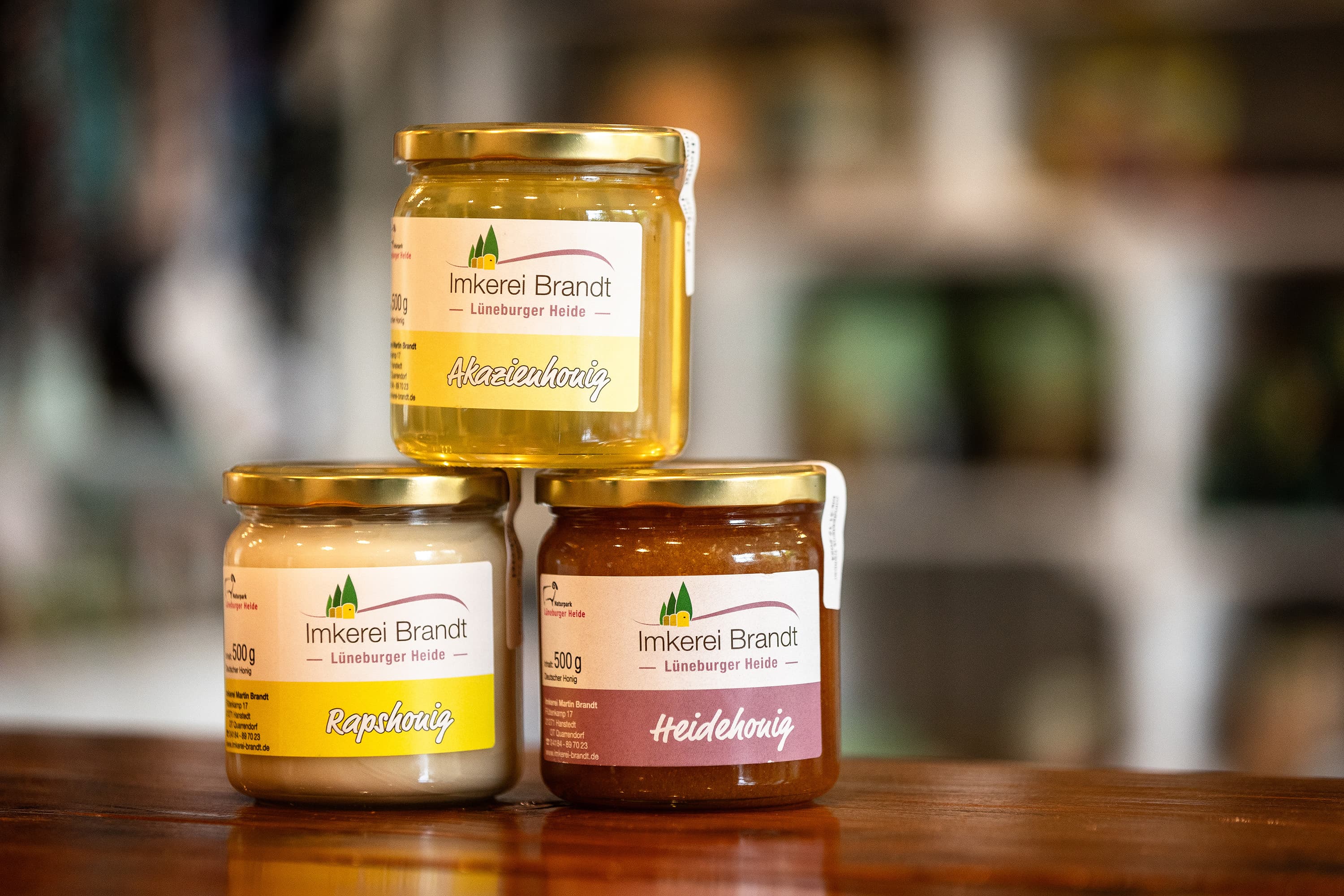 Produkte des Hofladens Bockelmann in Bispingen Lüneburger Heide