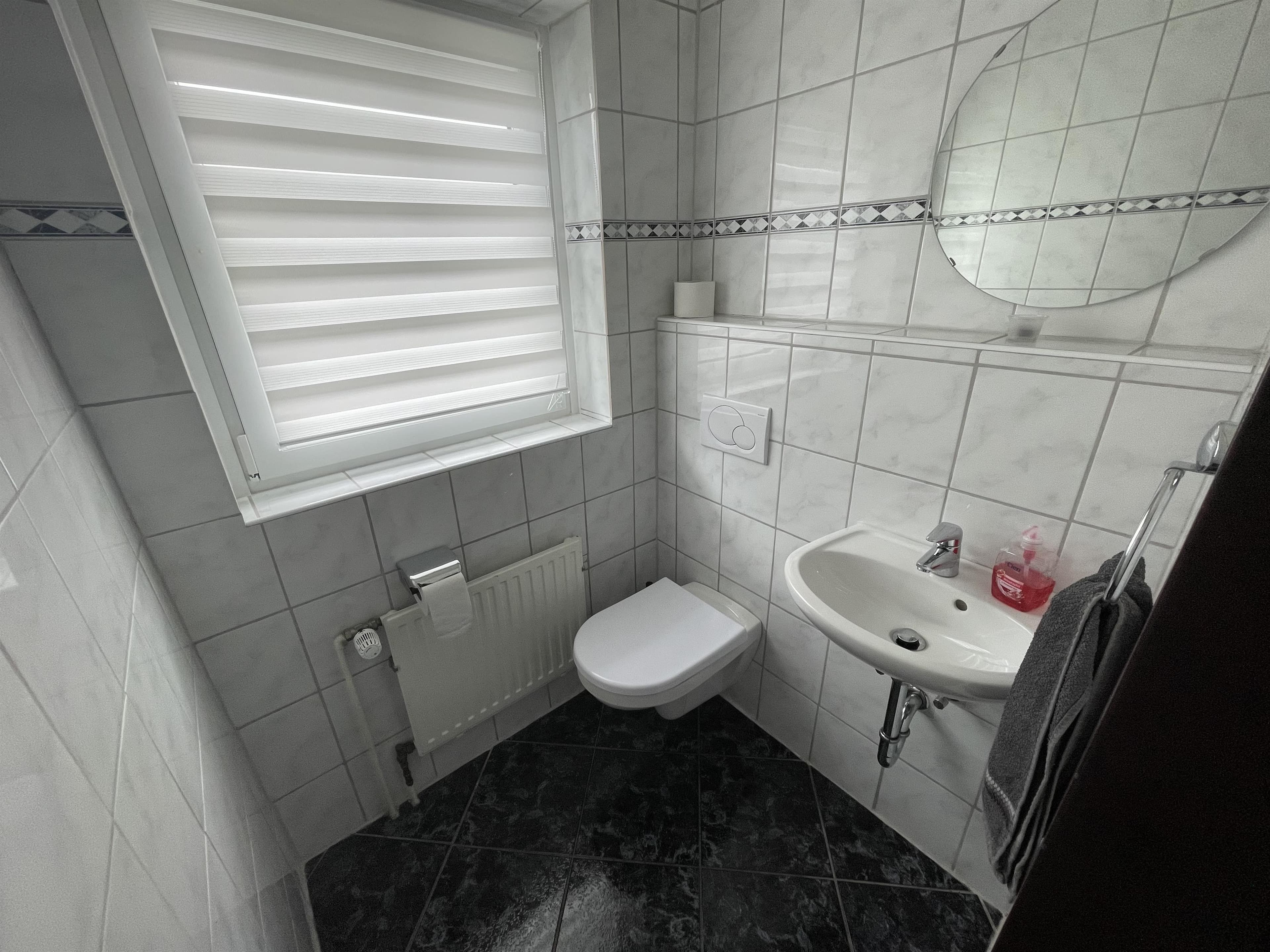 Ferienwohnung Regina Munster Gästebad