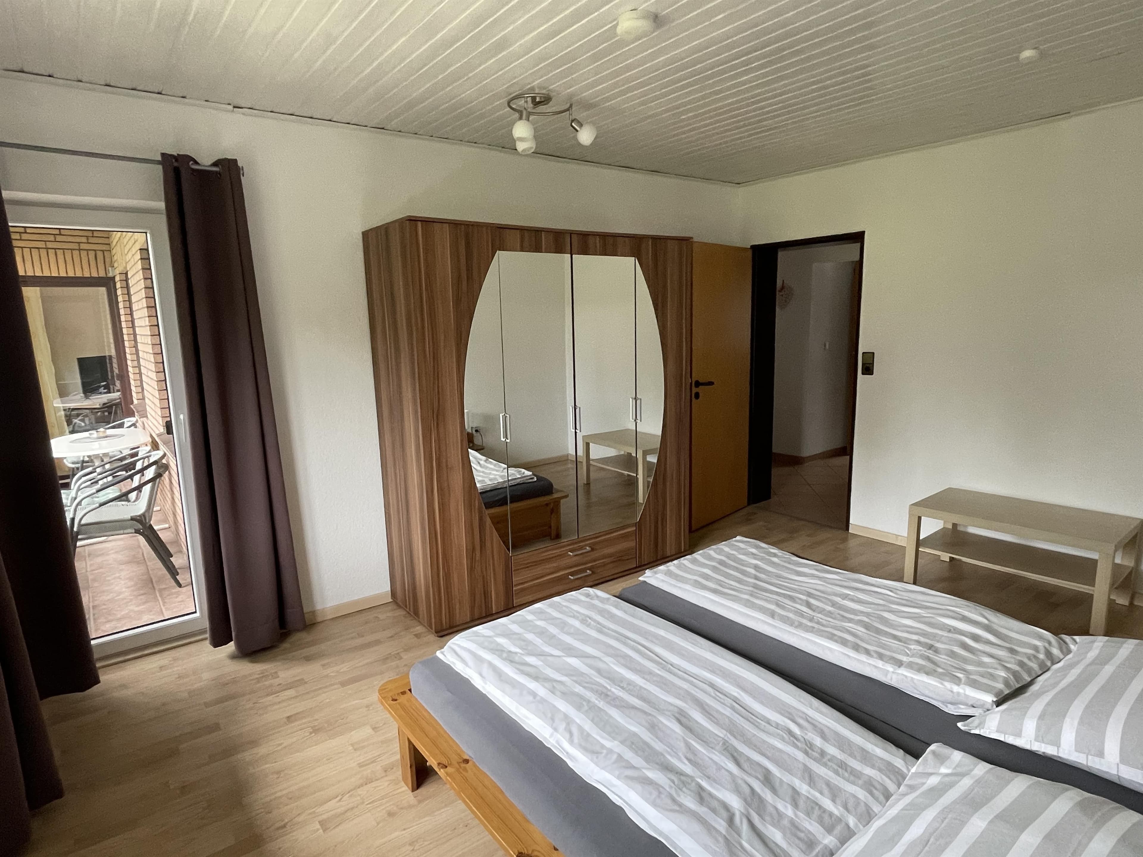 Ferienwohnung Regina Munster Schlafzimmer