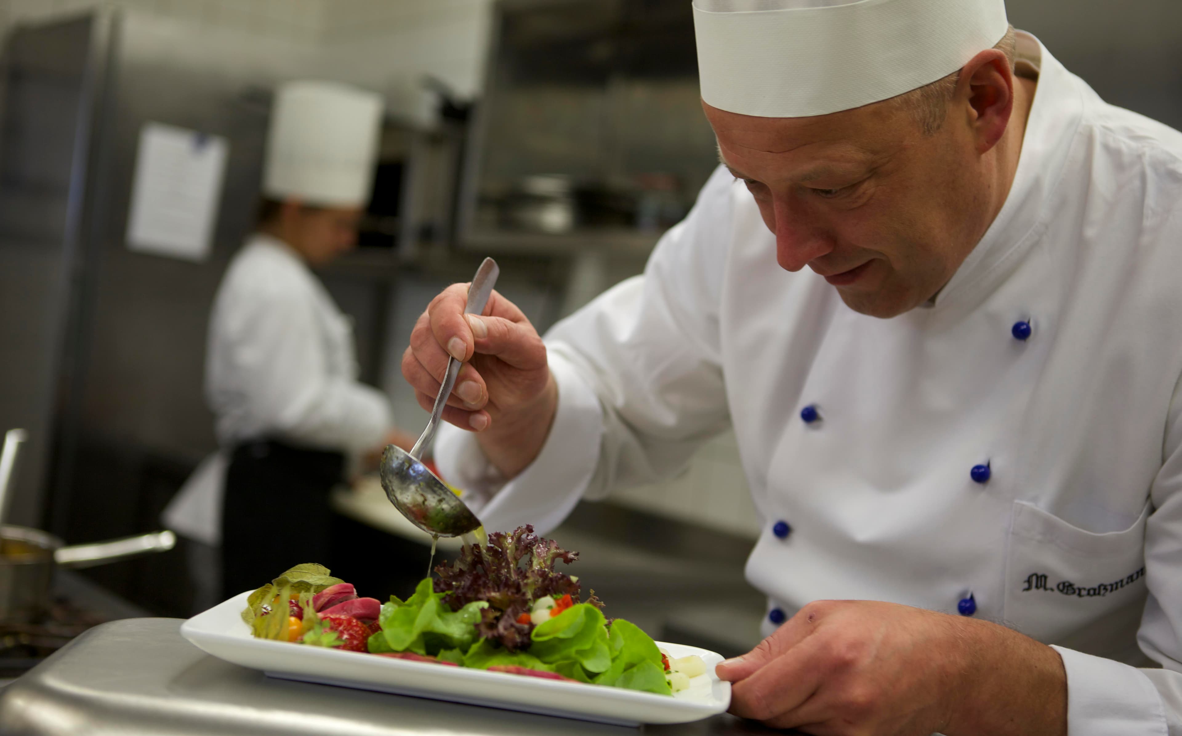 Küche mit Liebe zum Detail im VitalHotel Ascona Bad Bevensen