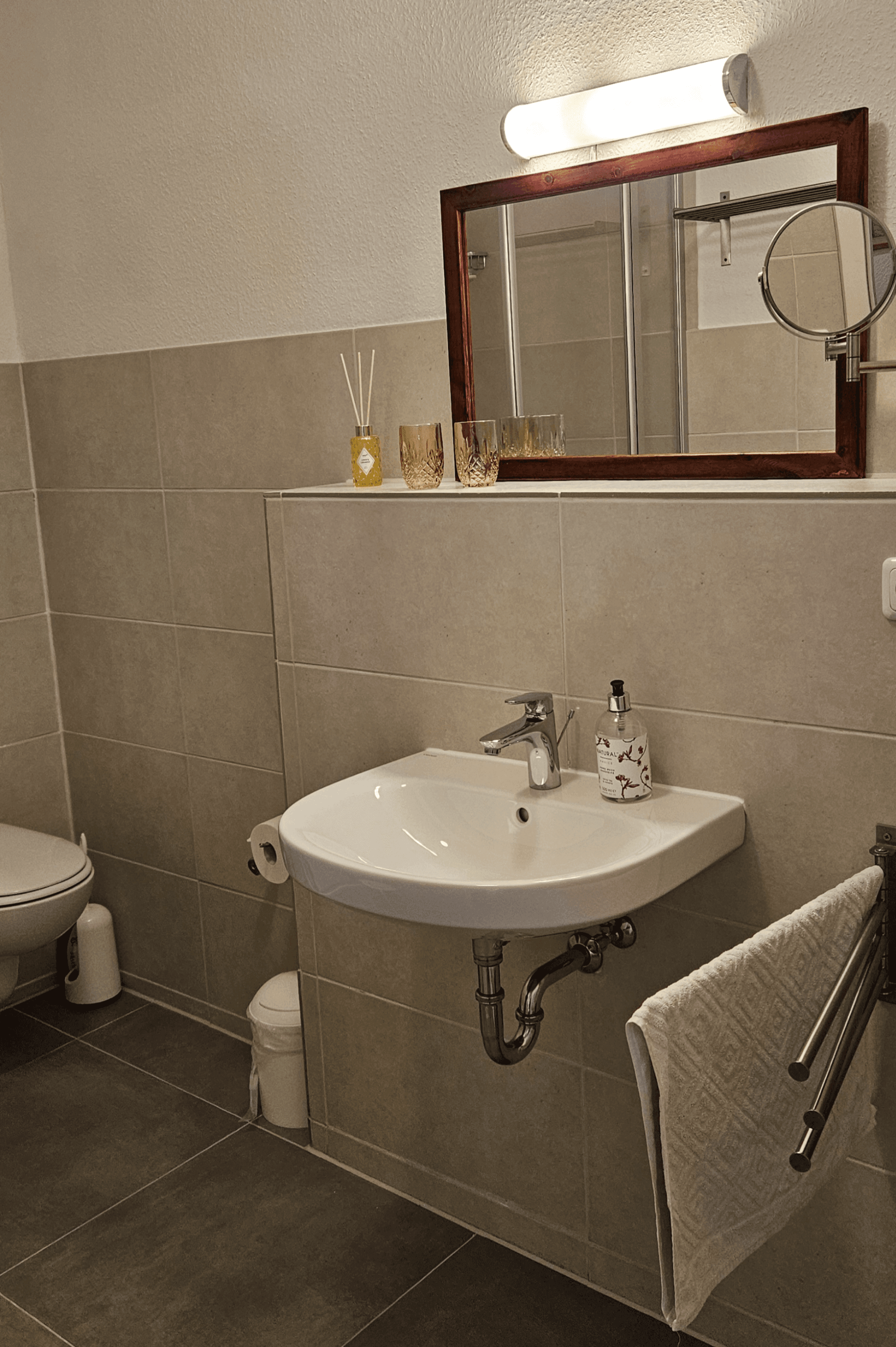 Badezimmer Ferienwohnung Wildblume I