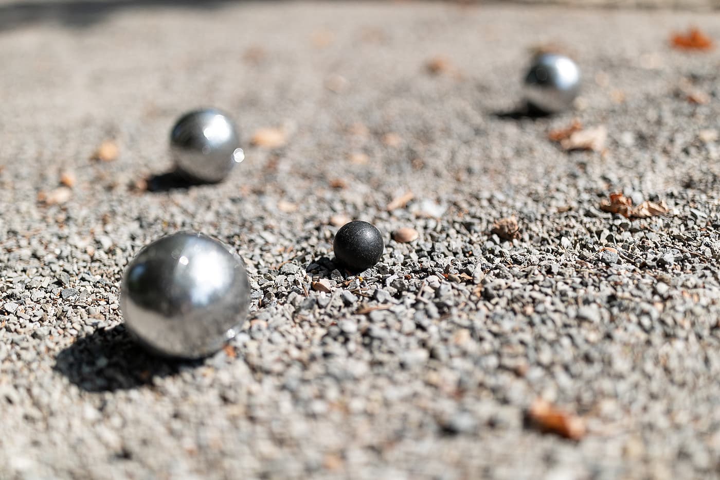 Boulebahn an der Ferienwohnung Wildblume