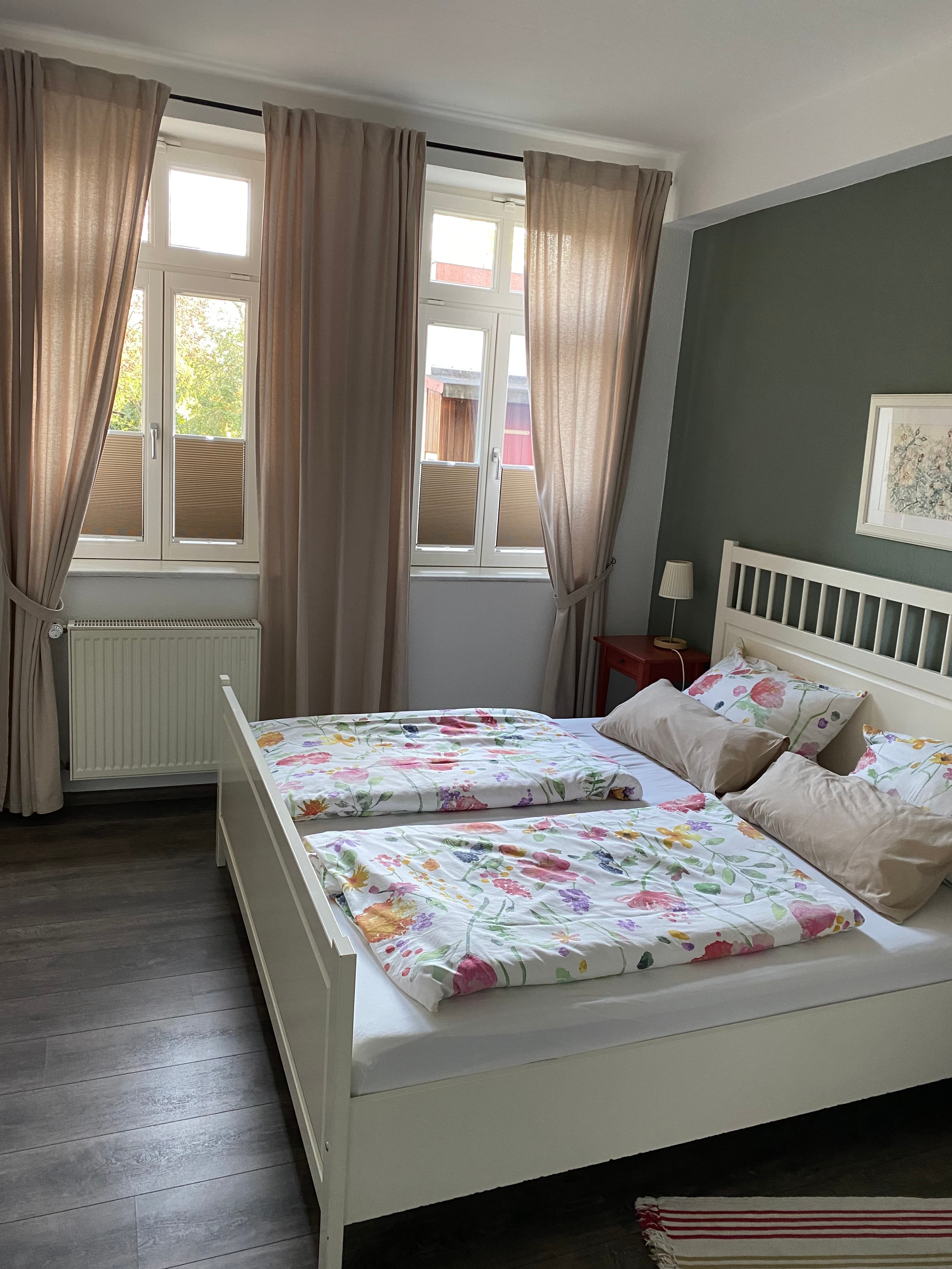Schlafzimmer Ferienwohnung Wildblume II