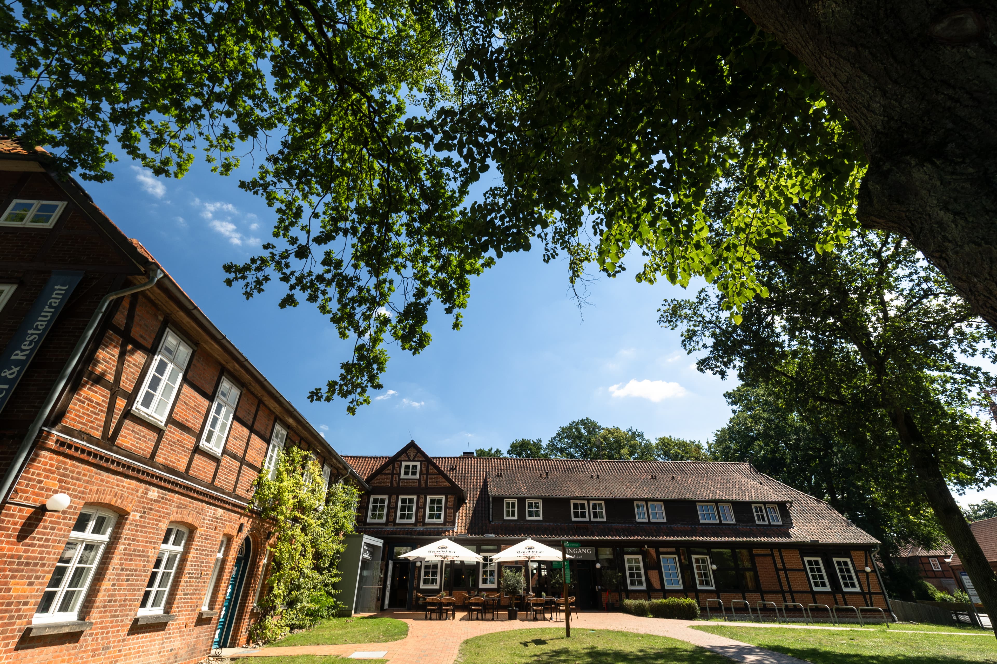 Außenansicht Ludwig-Harms-Haus Hotel & Restaurant