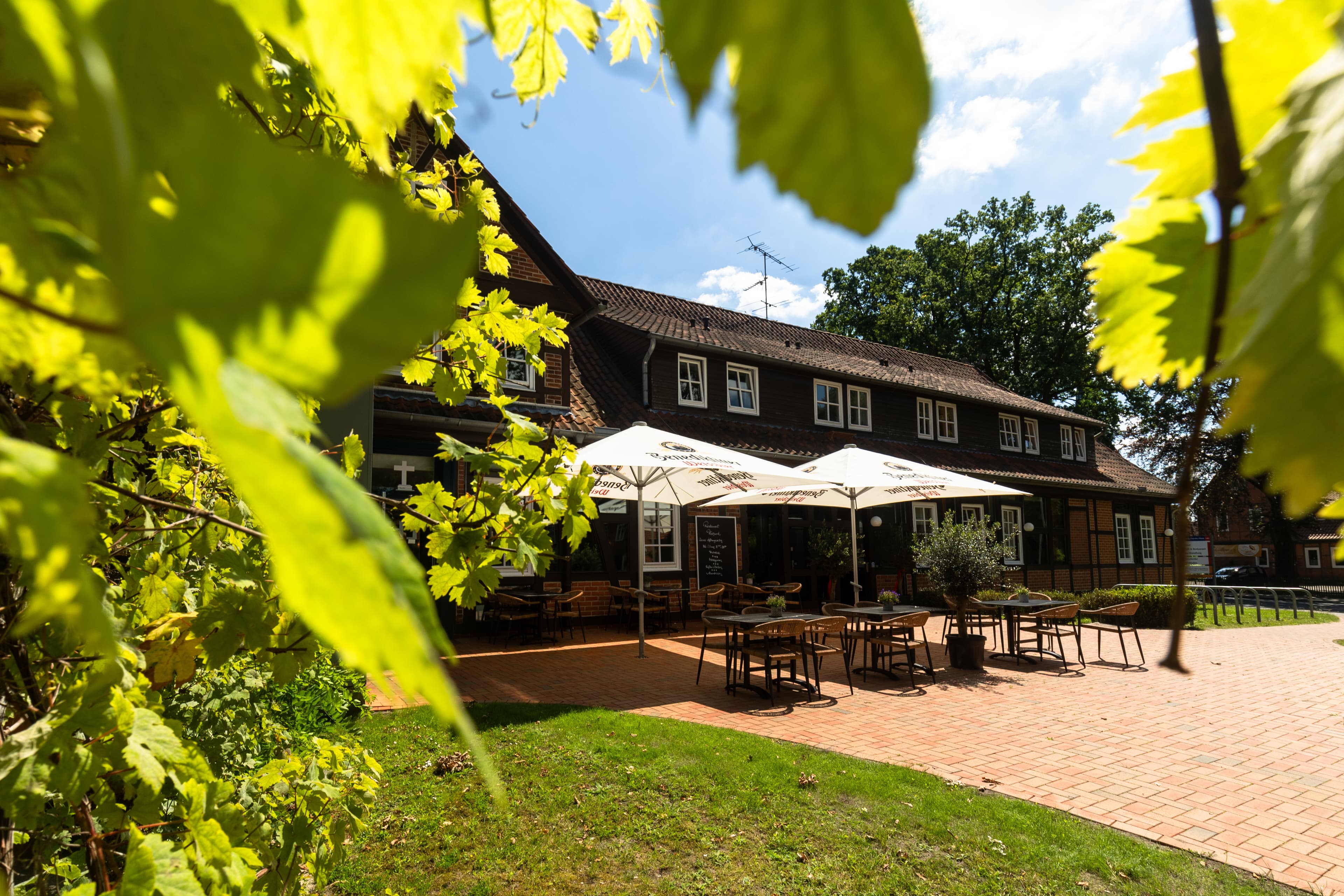 Terrasse Ludwig-Harms-Haus Hotel & Restaurant Hermannsburg