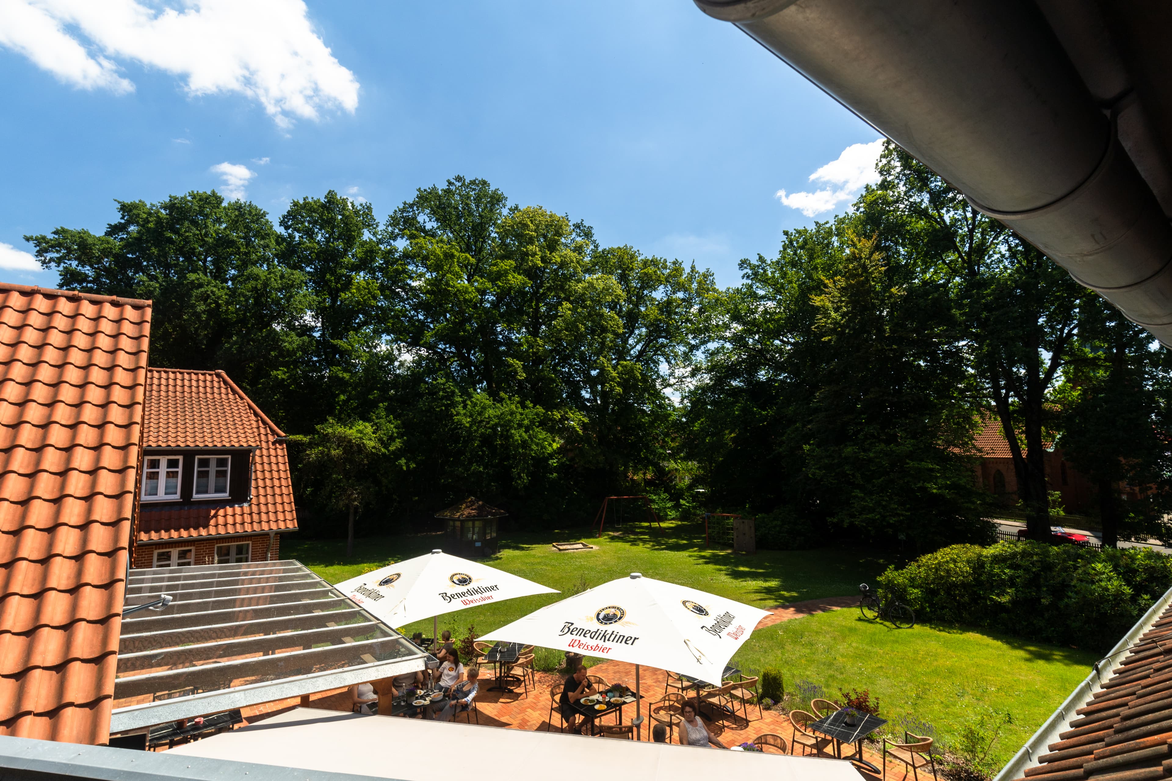 Aussicht vom Ludwig-Harms-Haus Hotel & Restaurant Hermannsburg