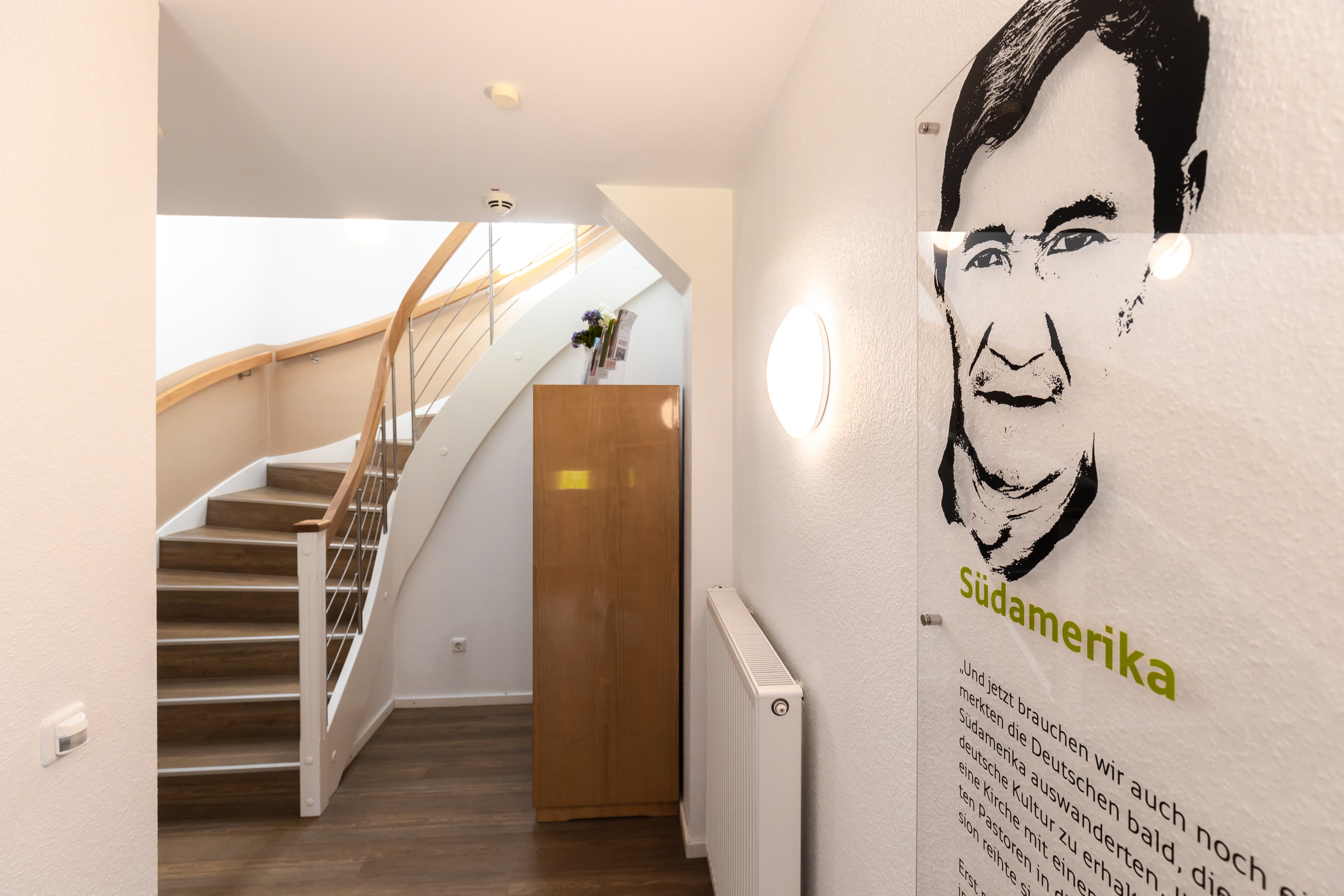 Treppenaufgang Ludwig-Harms-Haus Hotel & Restaurant